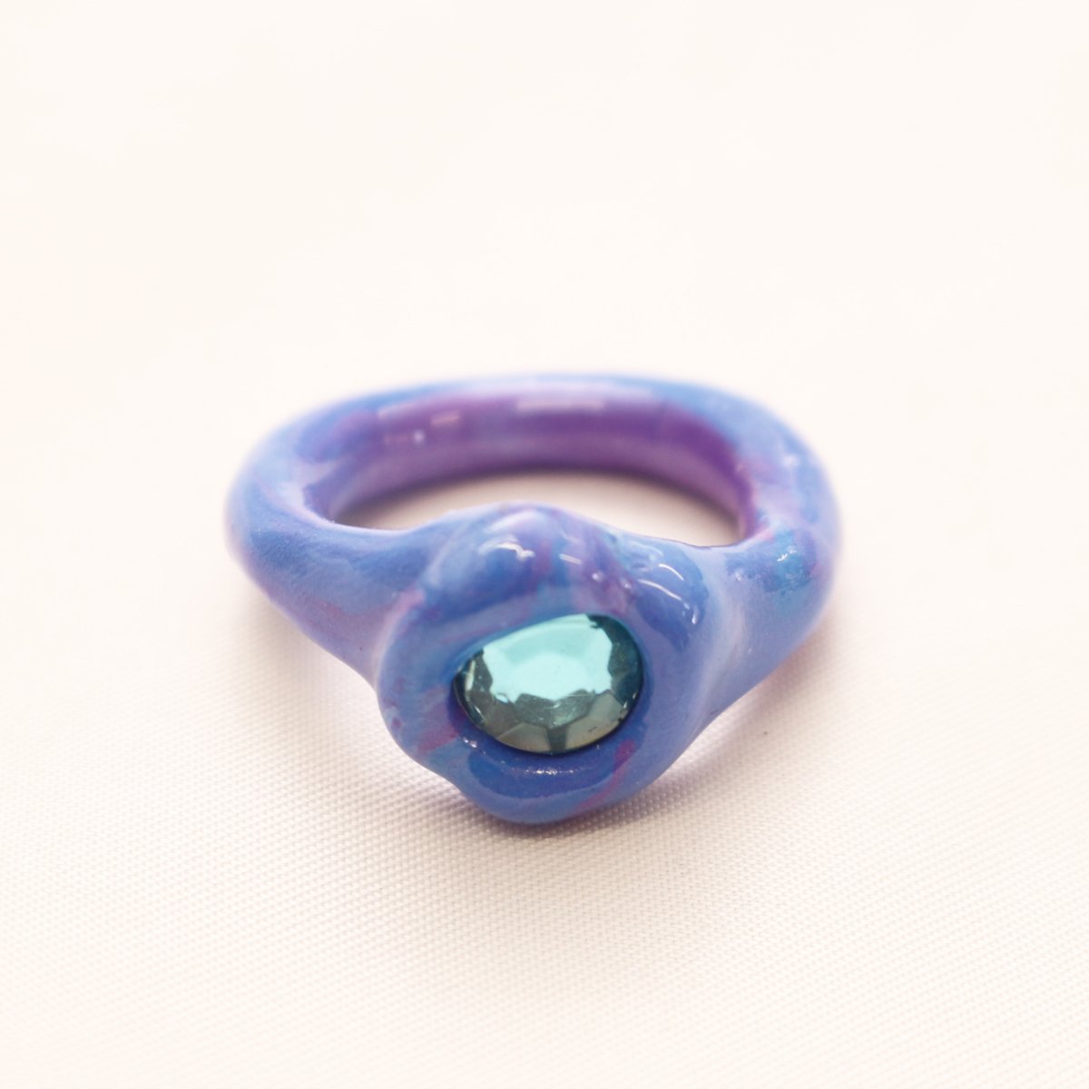 OG Blobb ring 【BLUE×GREEN】