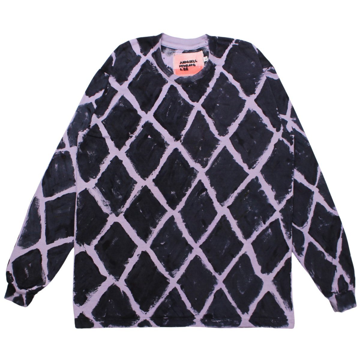 LONG SLEEVE Black Chain with Lavender