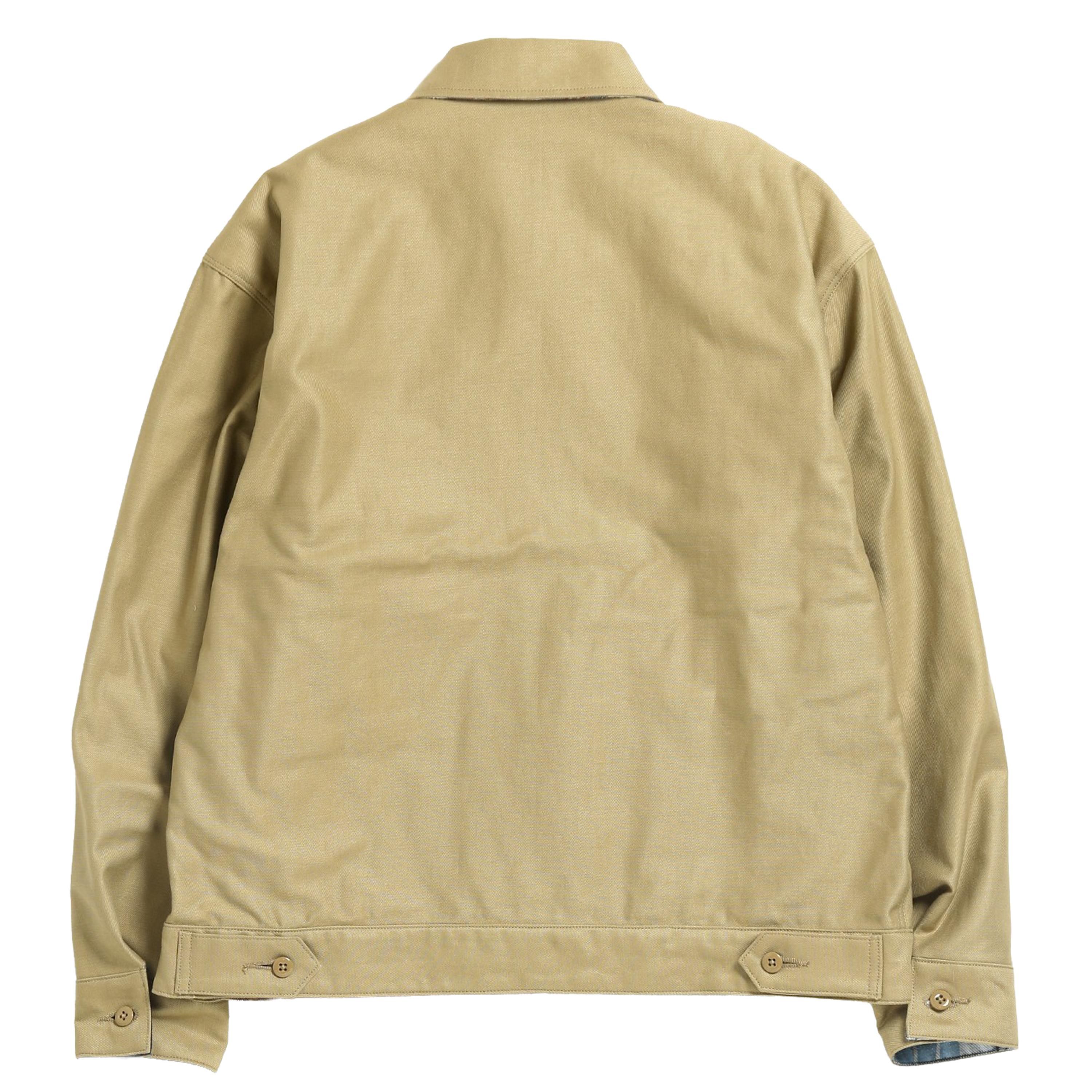 AWGE × NEEDLES Reversible Work Jacket - Pe / C Twill & Flannel