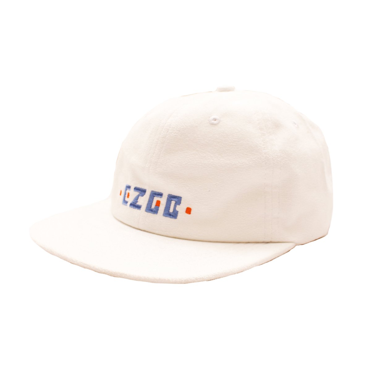 EZGO' 6 Panel Suede Hat【WHITE】