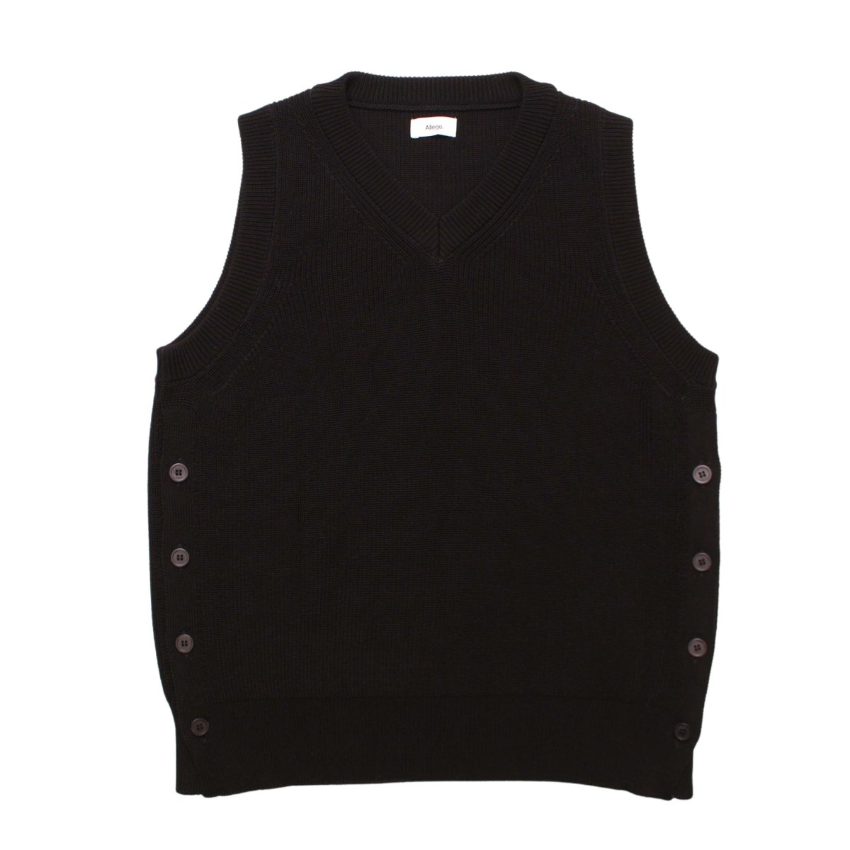 Knit Vest【BLACK】