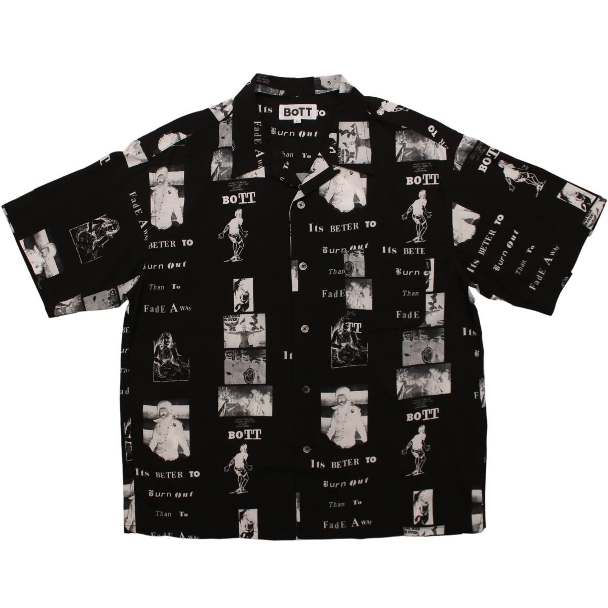 BoTT 2Y S/SL Shirt BROWN シャツ Lサイズ | patiooccitan.com