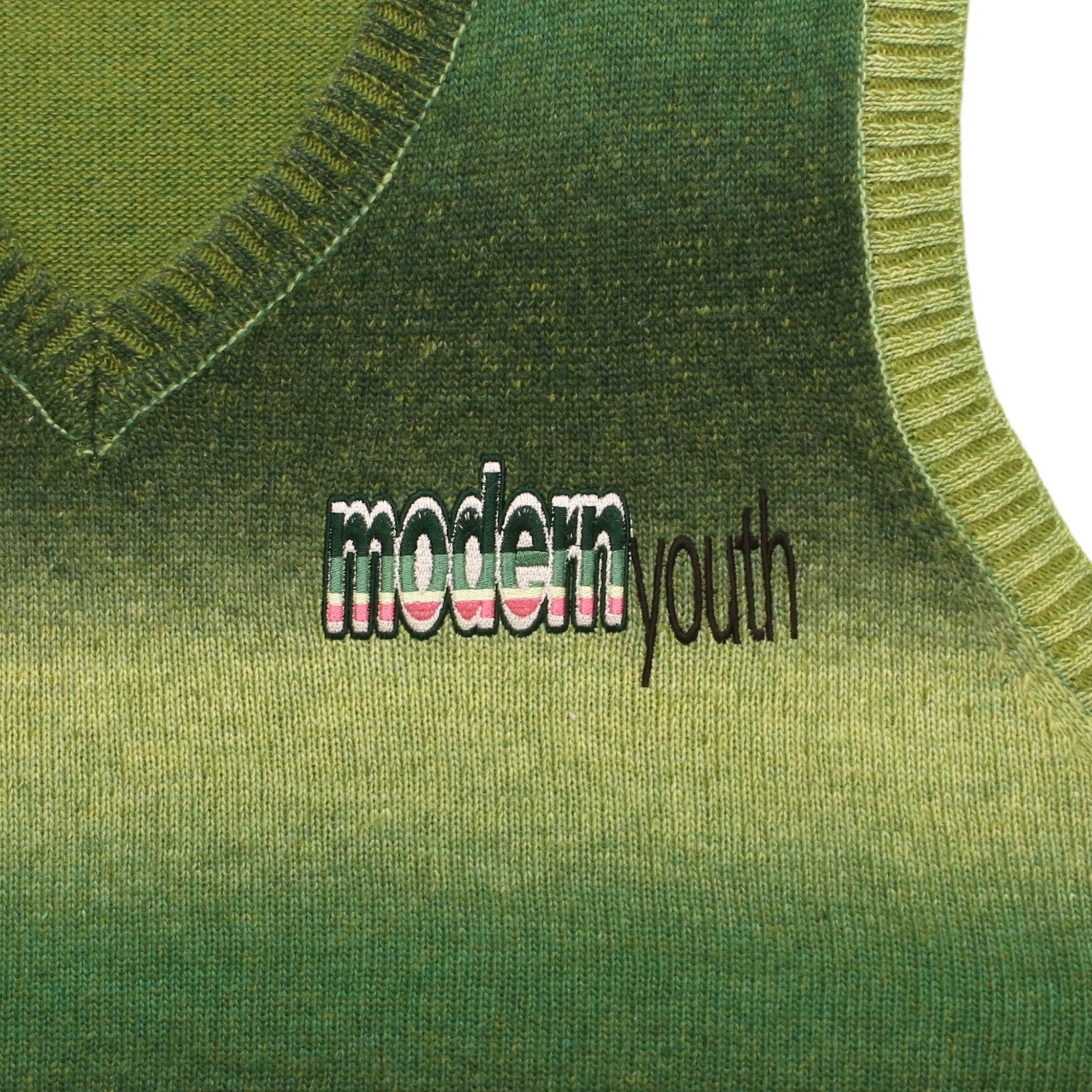 セカオワ深瀬さん着用】TTT_MSW Kasuri Knit Vest - トップス セカオワ深瀬さん着用】TTT_MSW Kasuri Knit Vest - トップス