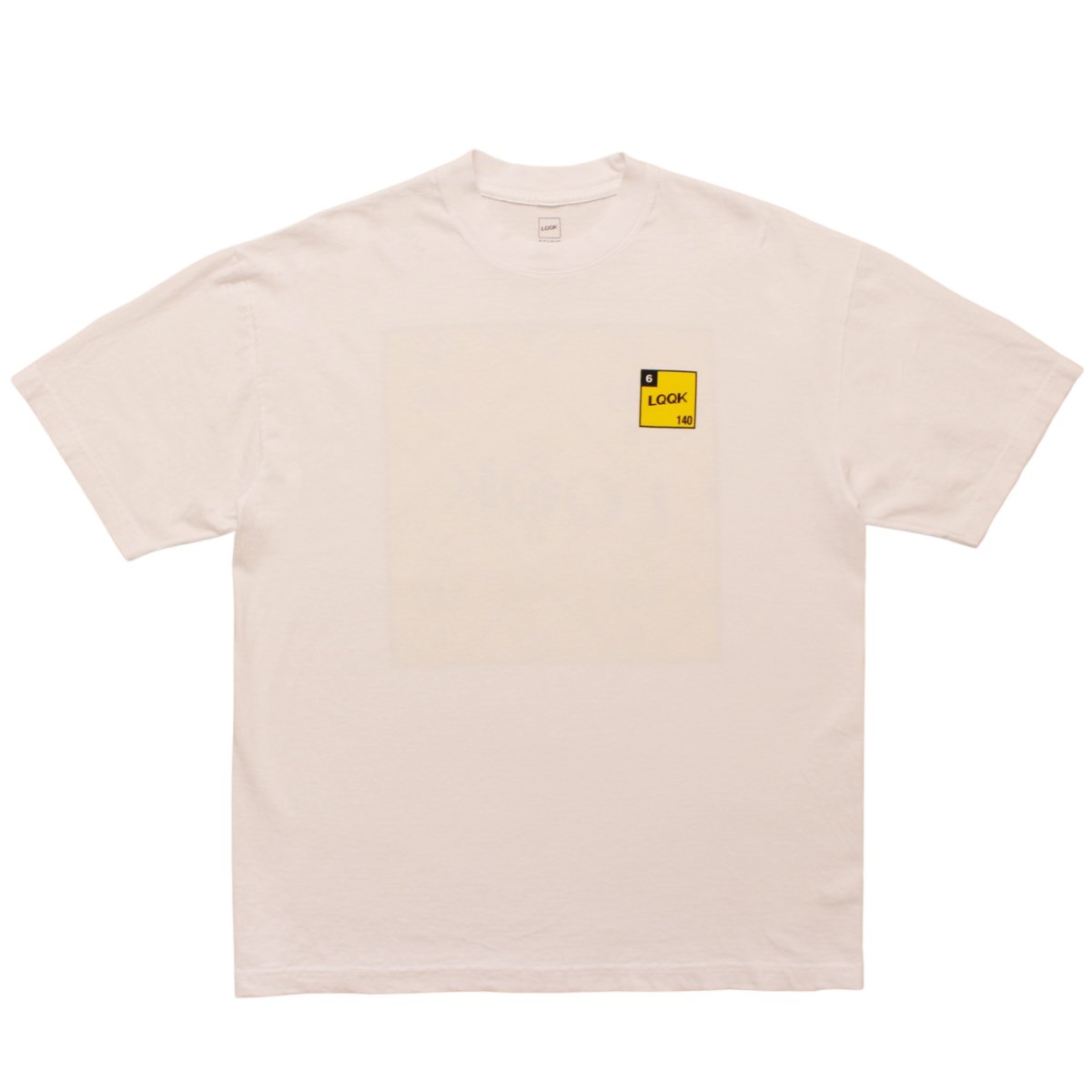 Hazard logo tee WHITE