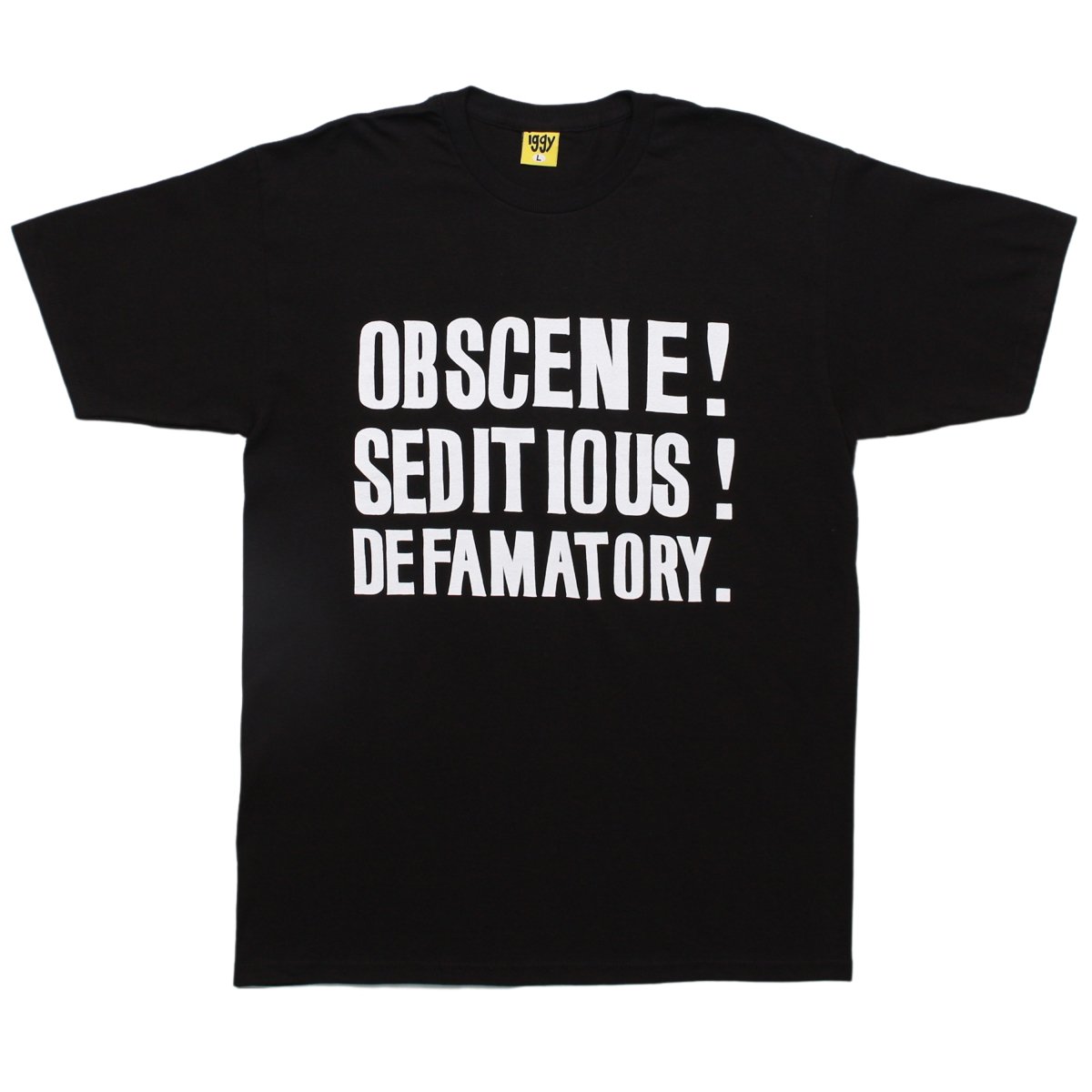 Obscene Seditious Defamatory T Shirt 
