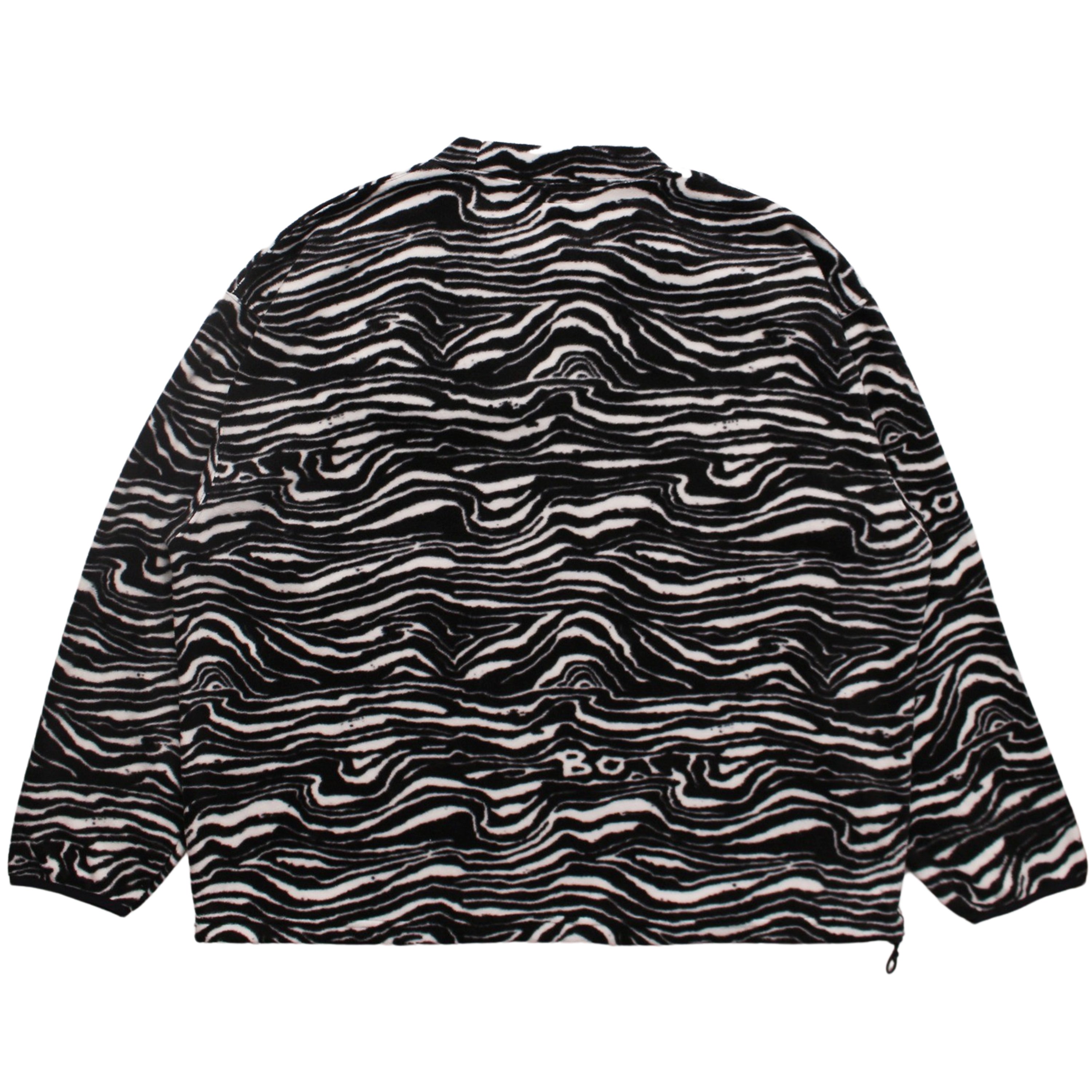 Fleece Mock Neck Pullover【BLACK】 - DOMICILE TOKYO