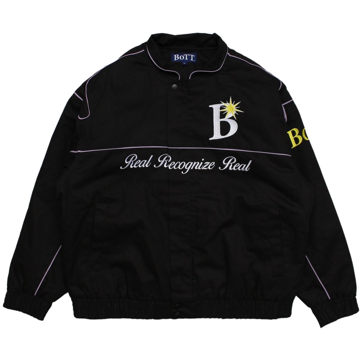 Cotton Racing Jacket【BLACK】