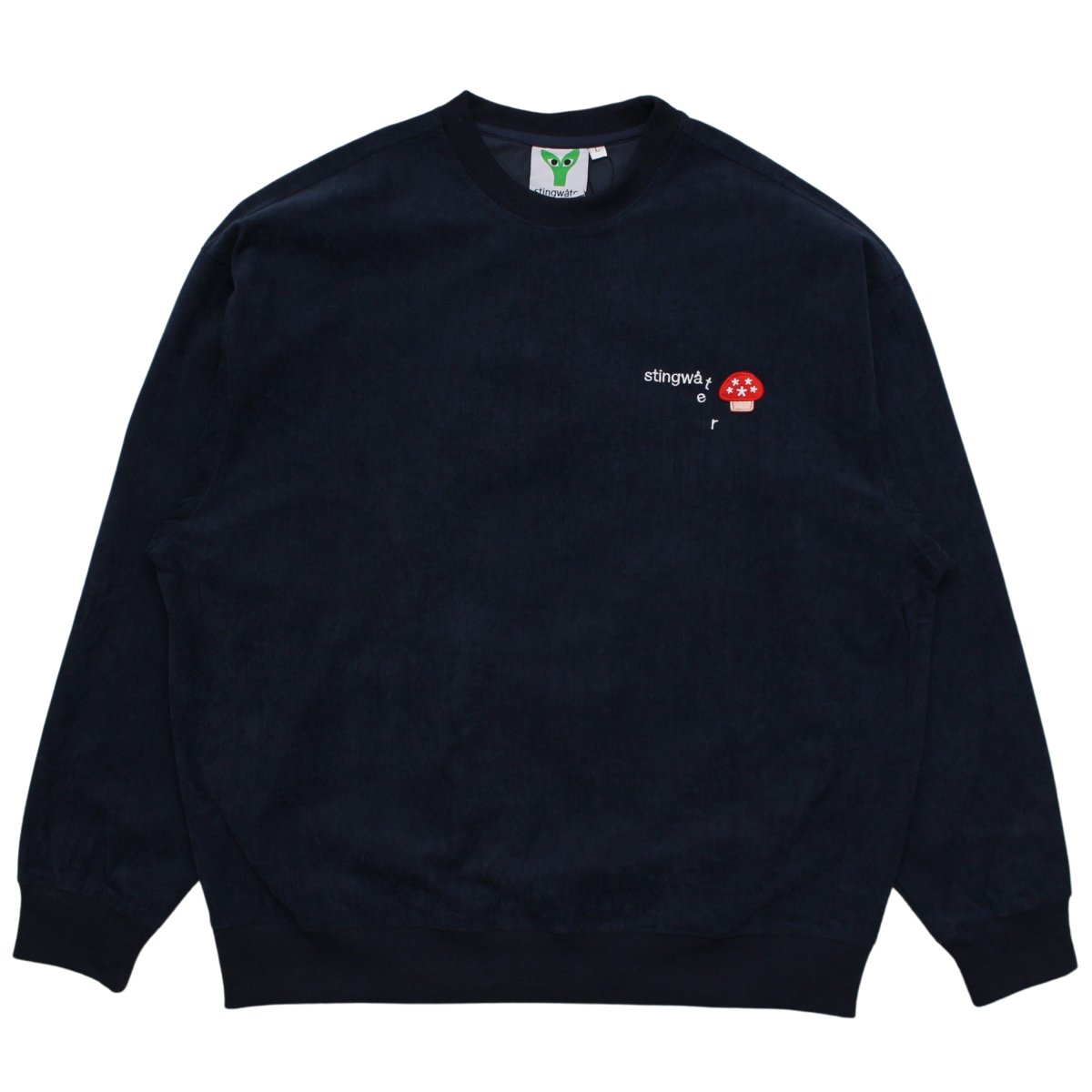 Corduroy Crewneck SweatshirtNAVY