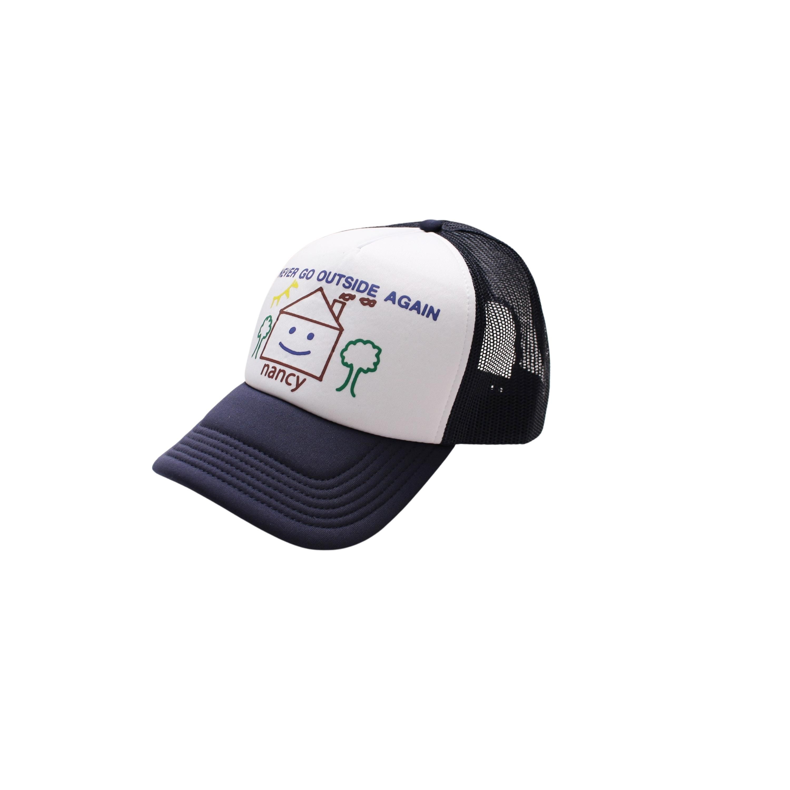 NEVER GO OUTSIDE AGAIN TRUCKER - DOMICILE TOKYO ONLINE SHOP NEVER GO OUTSIDE AGAIN TRUCKER - DOMICILE TOKYO ONLINE SHOP