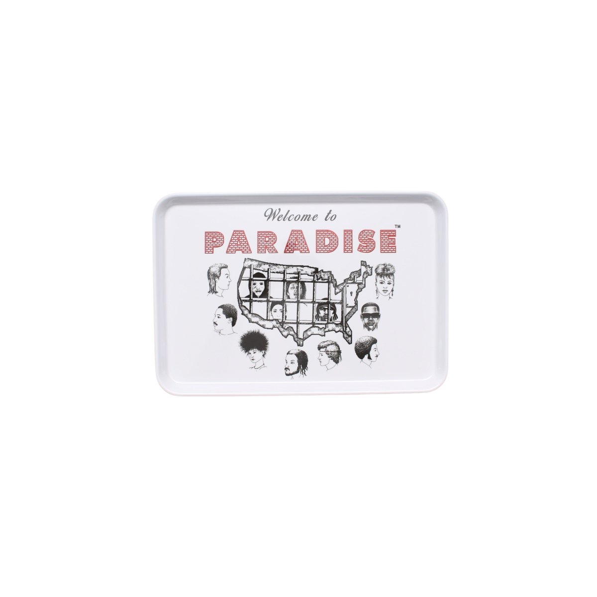 WELCOME TO PARADISE WEED TRAY 