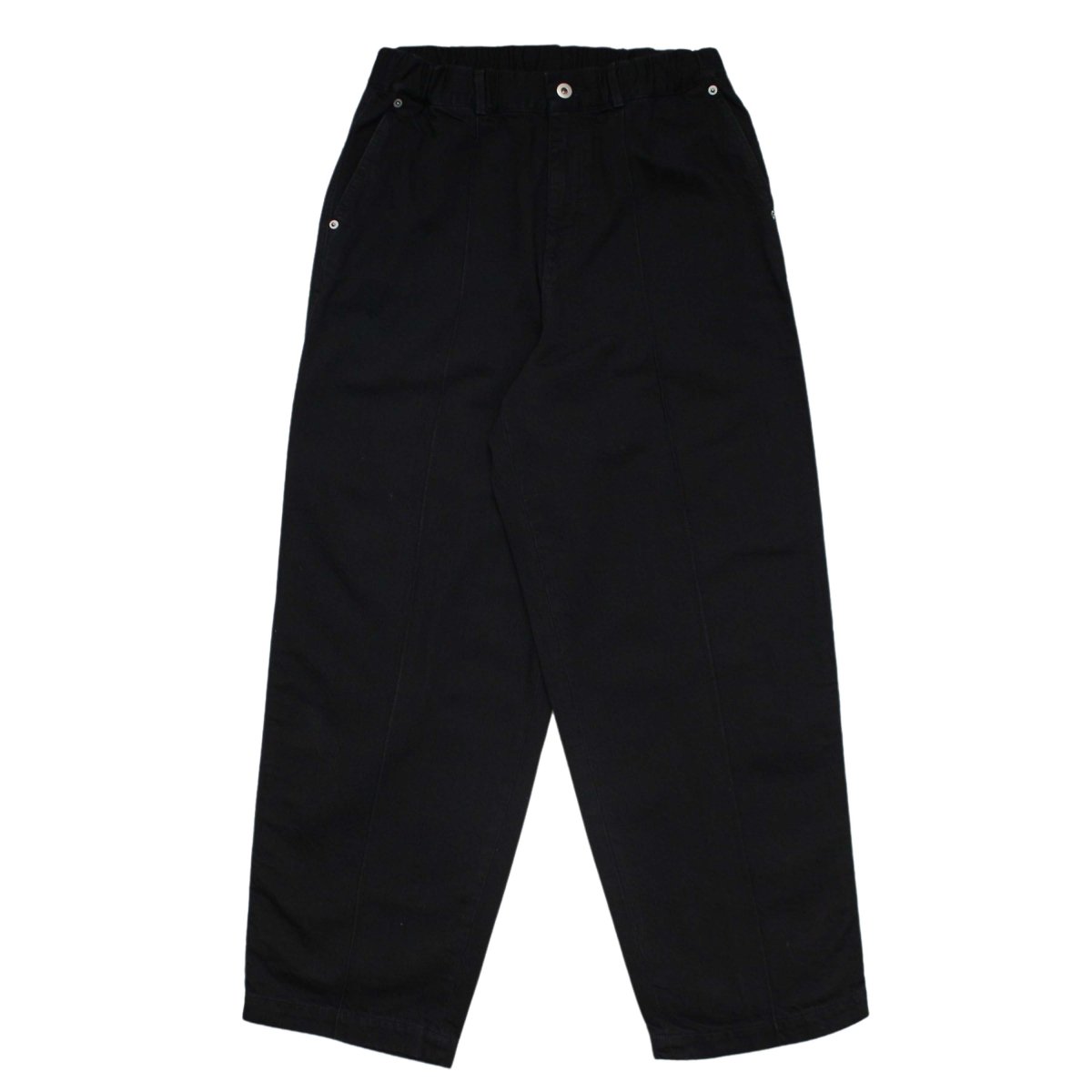 Organic Cotton Denim Wide Pants