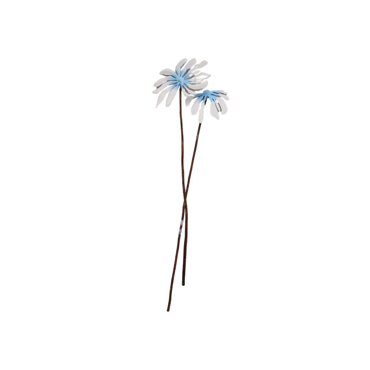 Cartoon Flower【WHITE/BABY BLUE】