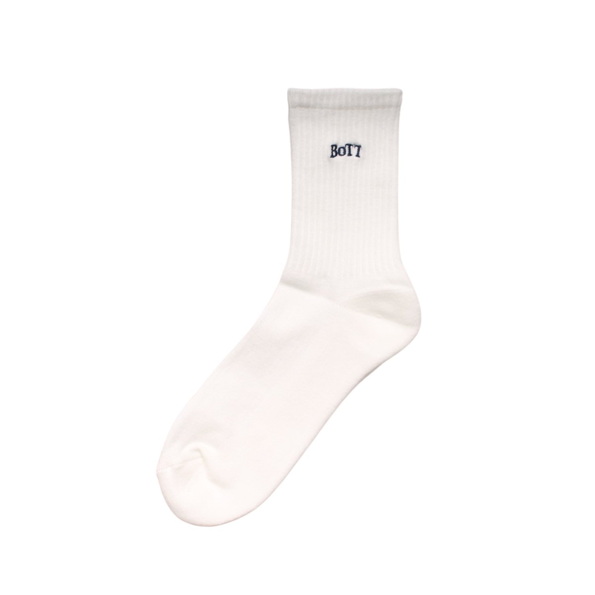  OG Logo EMB Socks【WHITE】