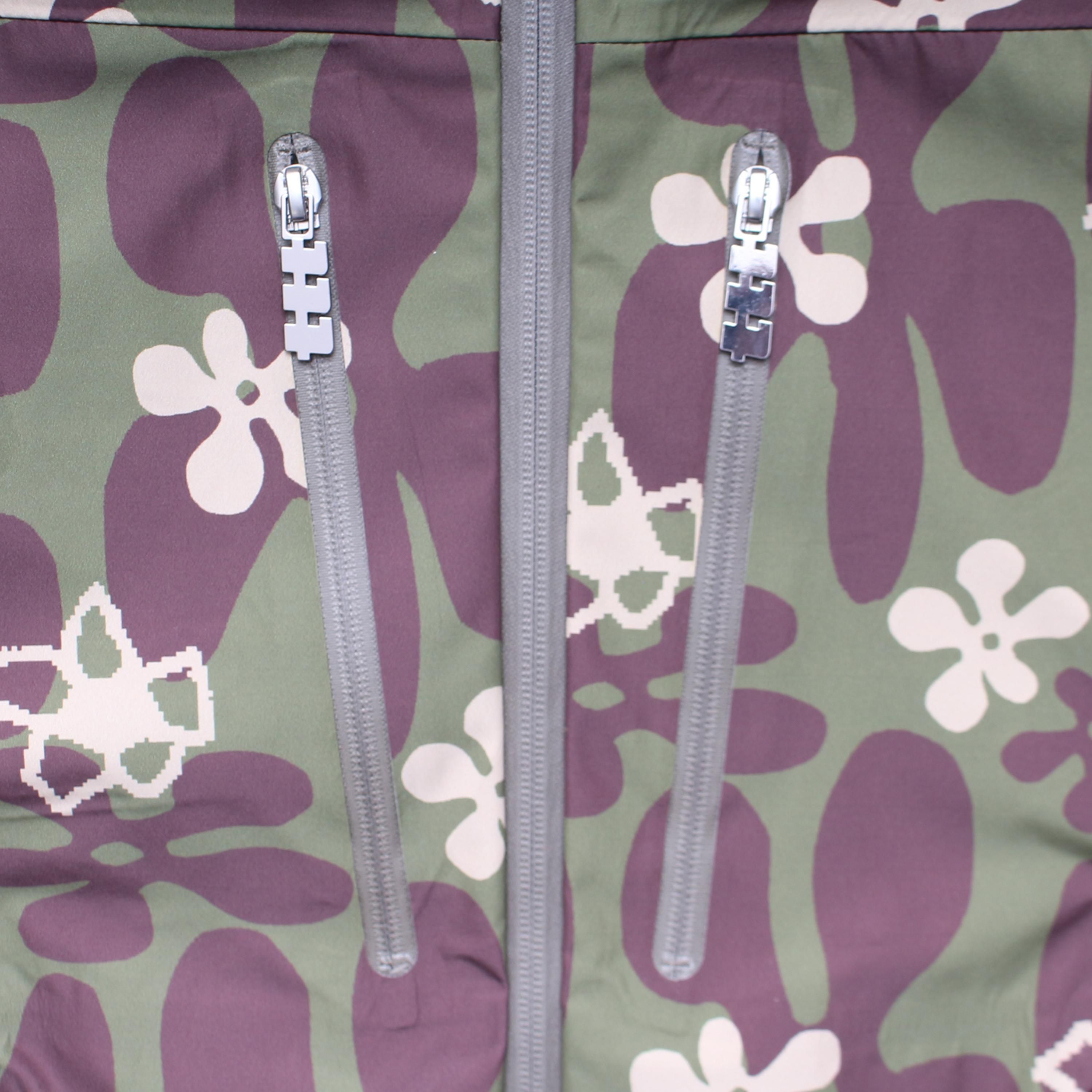Flower Shell Camo Parka - DOMICILE TOKYO ONLINE SHOP