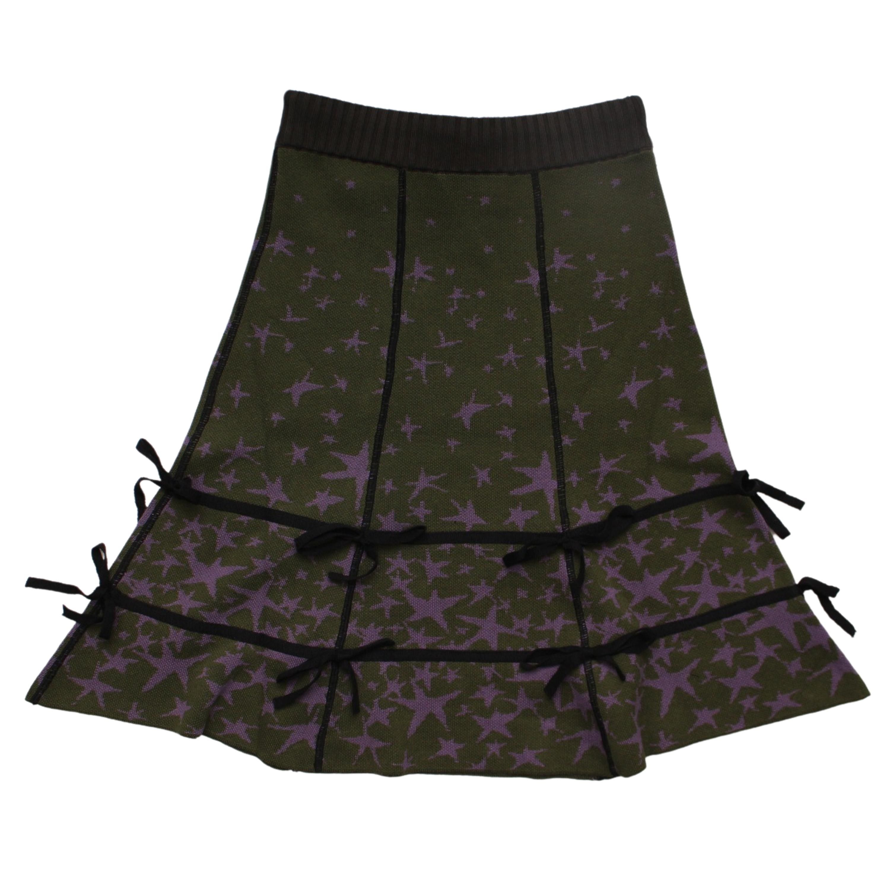 スカート happy99 Star Gradient Knit Skirt happy99 star gradient knit skirt - メルカリ