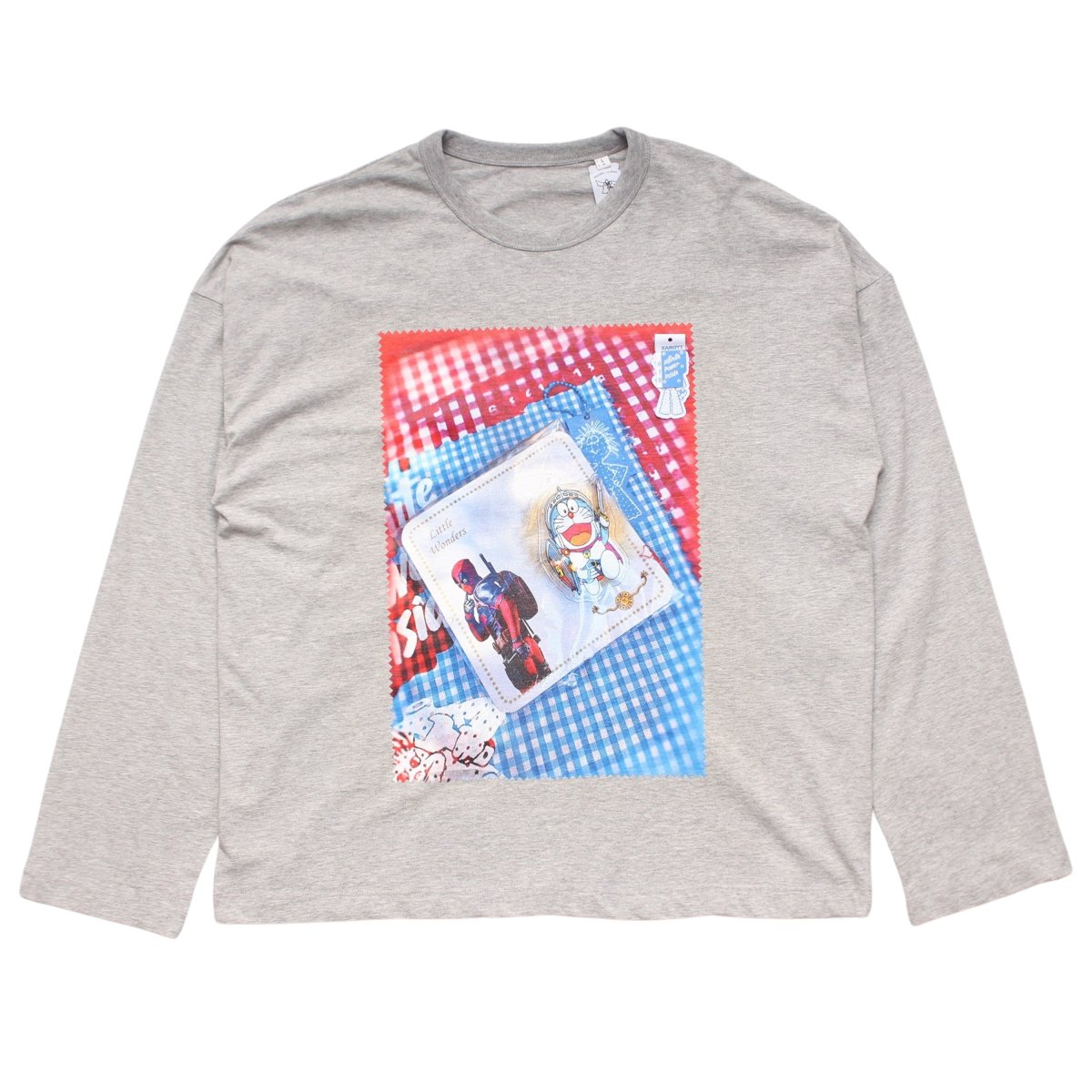 LITTLE TREASURES LONG SLEEVE TOPGREY