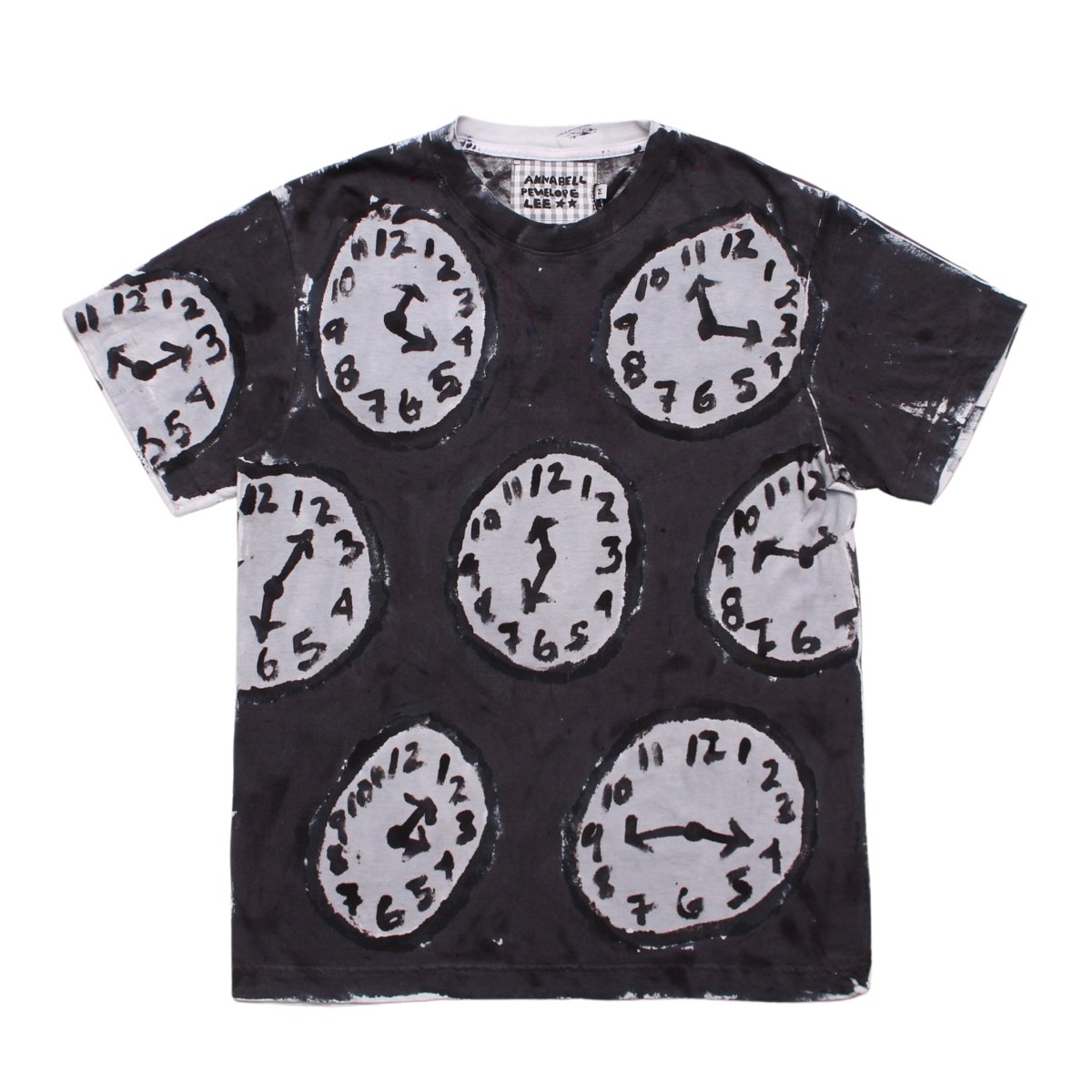 Hand Painted T-Shirt【Clock Shirt】