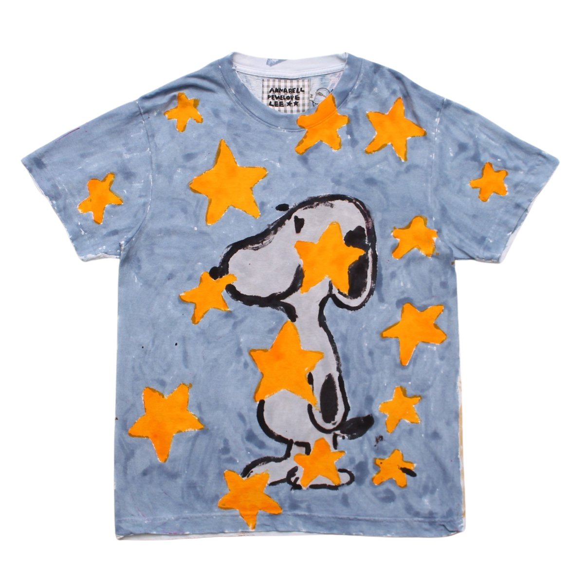 Hand Painted T-ShirtSnoopy Star