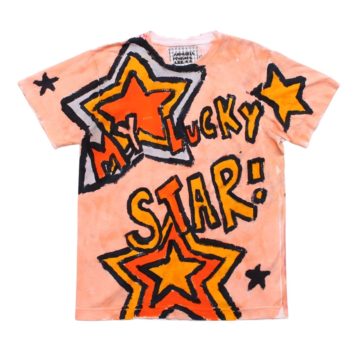 Hand Painted T-Shirt【My Lucky Star】