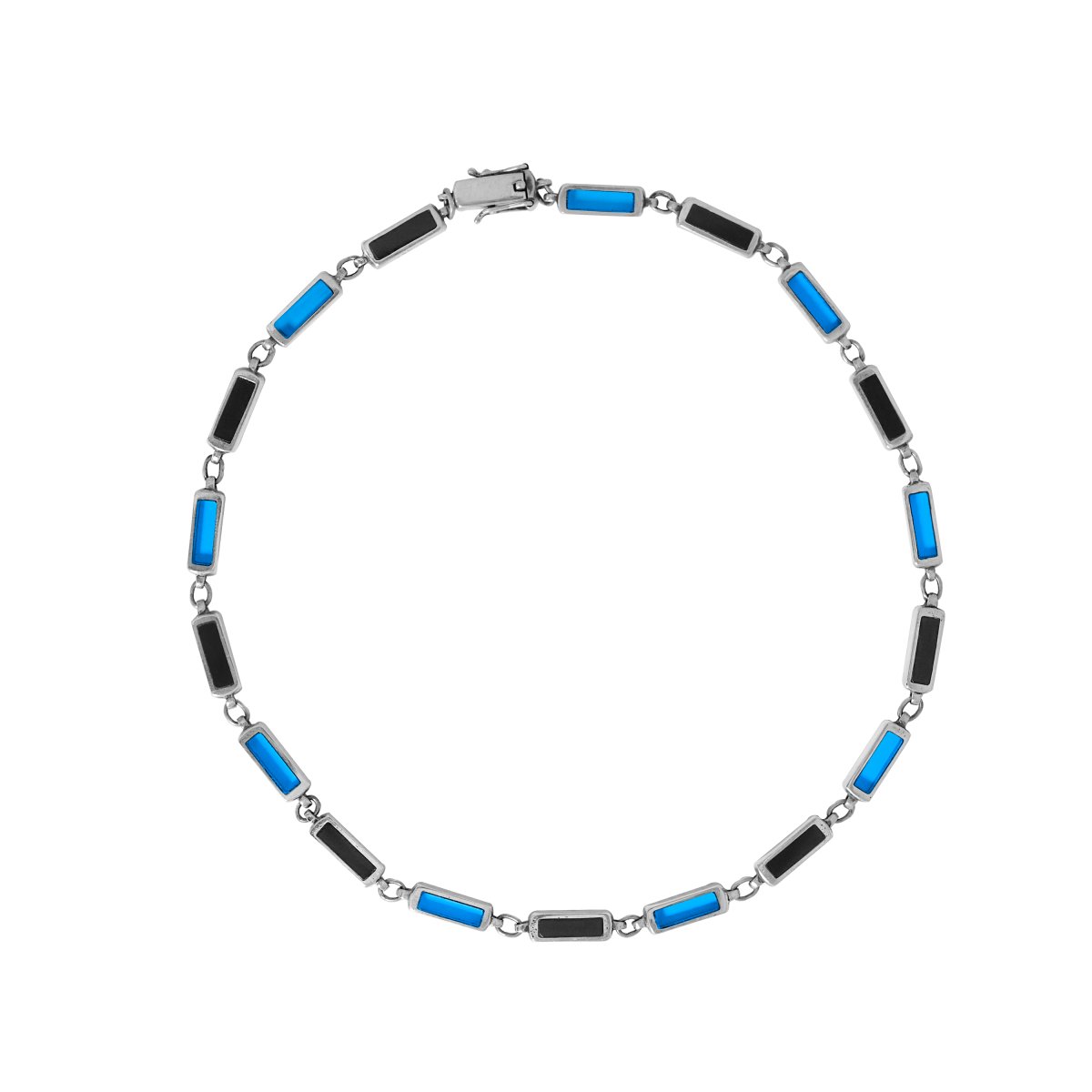 THEO INFINITY NECKLACE【BLUE / BLACK】