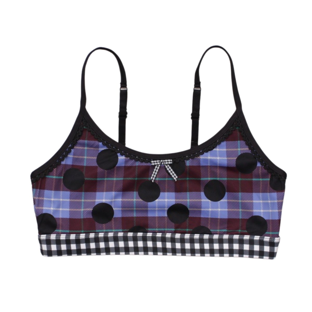 Plaid Mimi Sports Bra