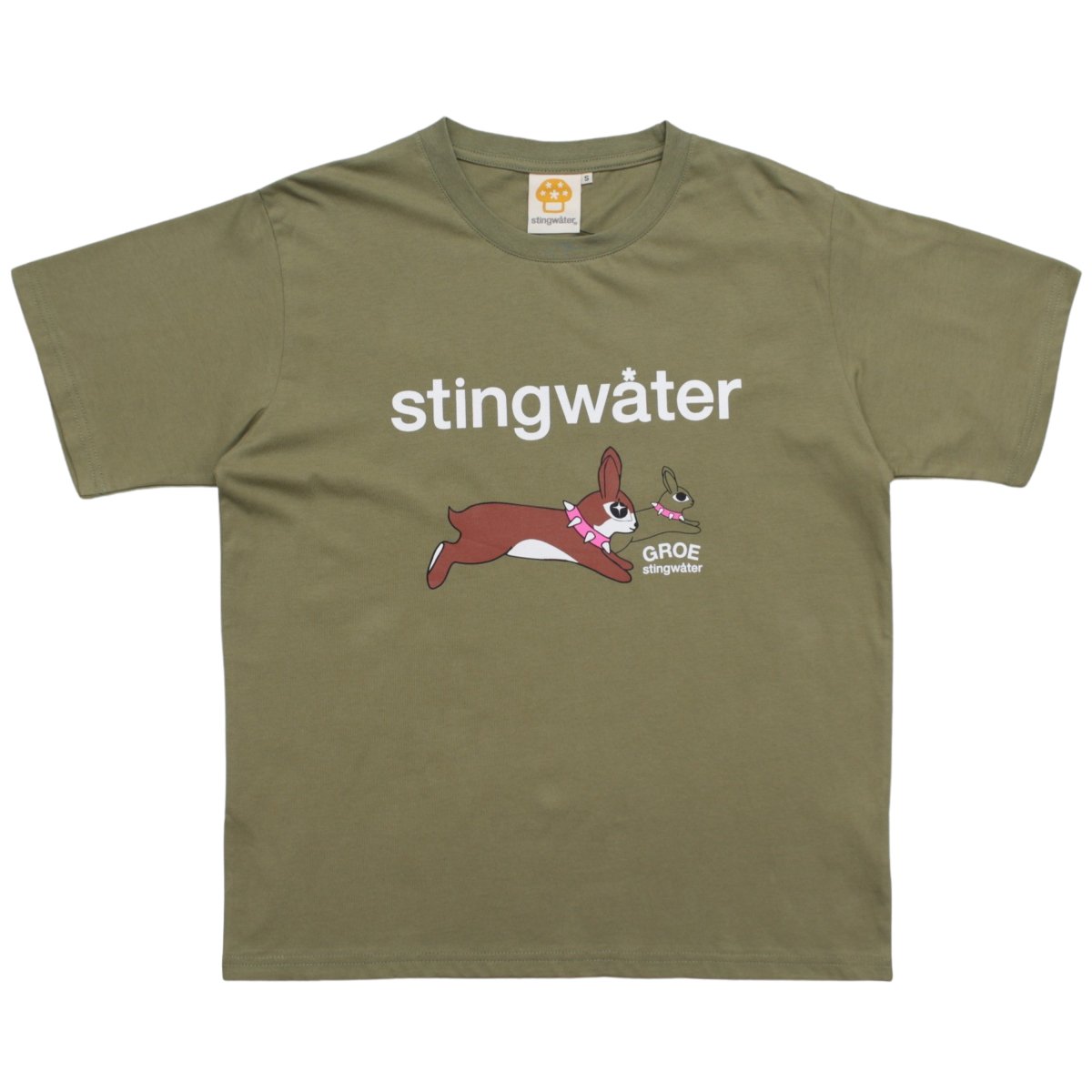 Stingwater Rabbit T-Shirt【ARMY GREEN】