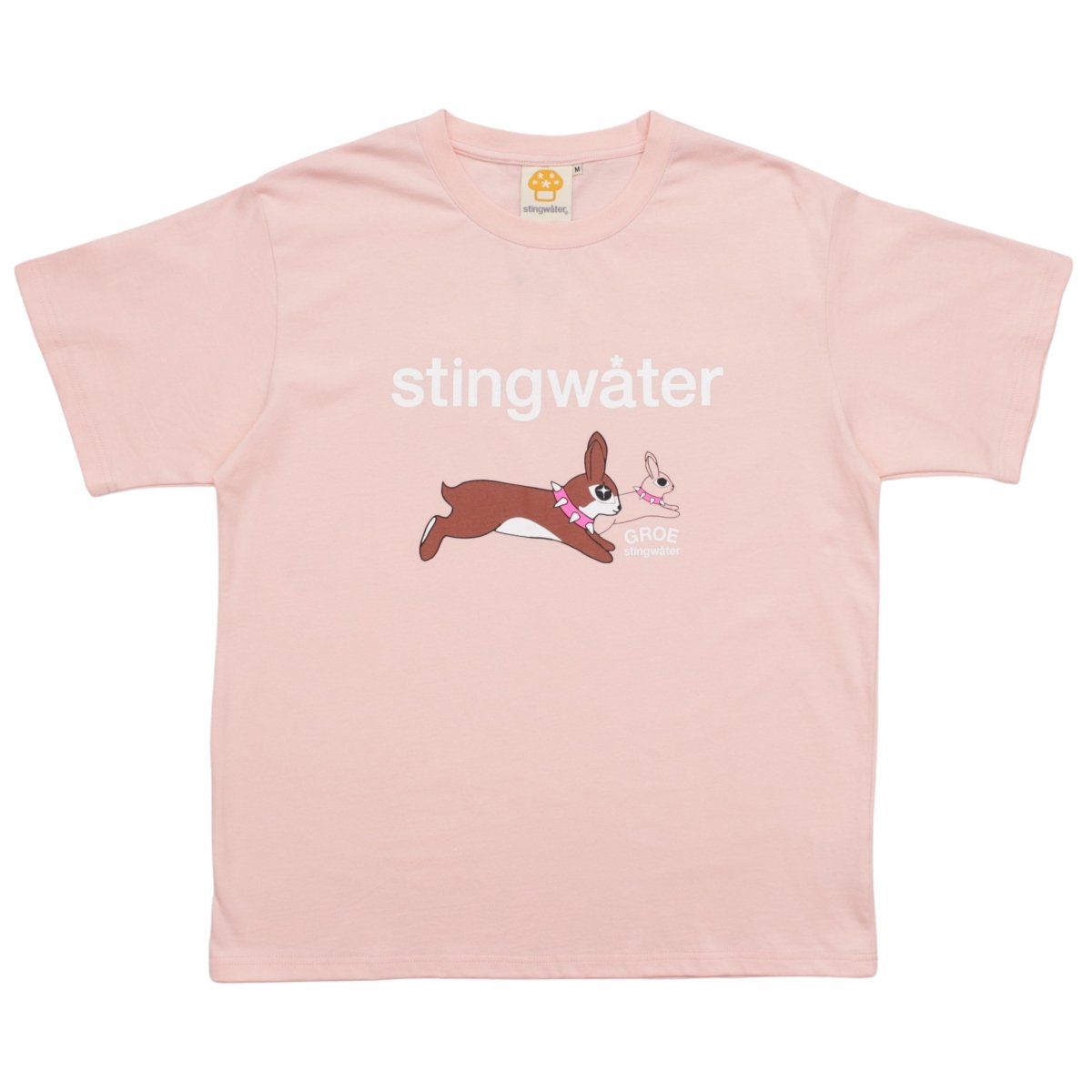 stingwater Rabbit T-Shirt Pink L | www.yokecomms.com