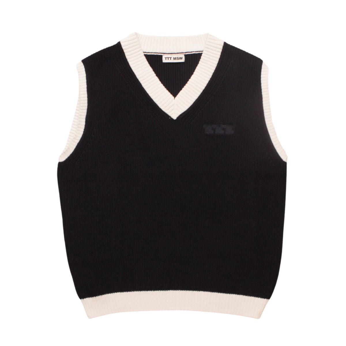  New standard knit vest【NAVY】
