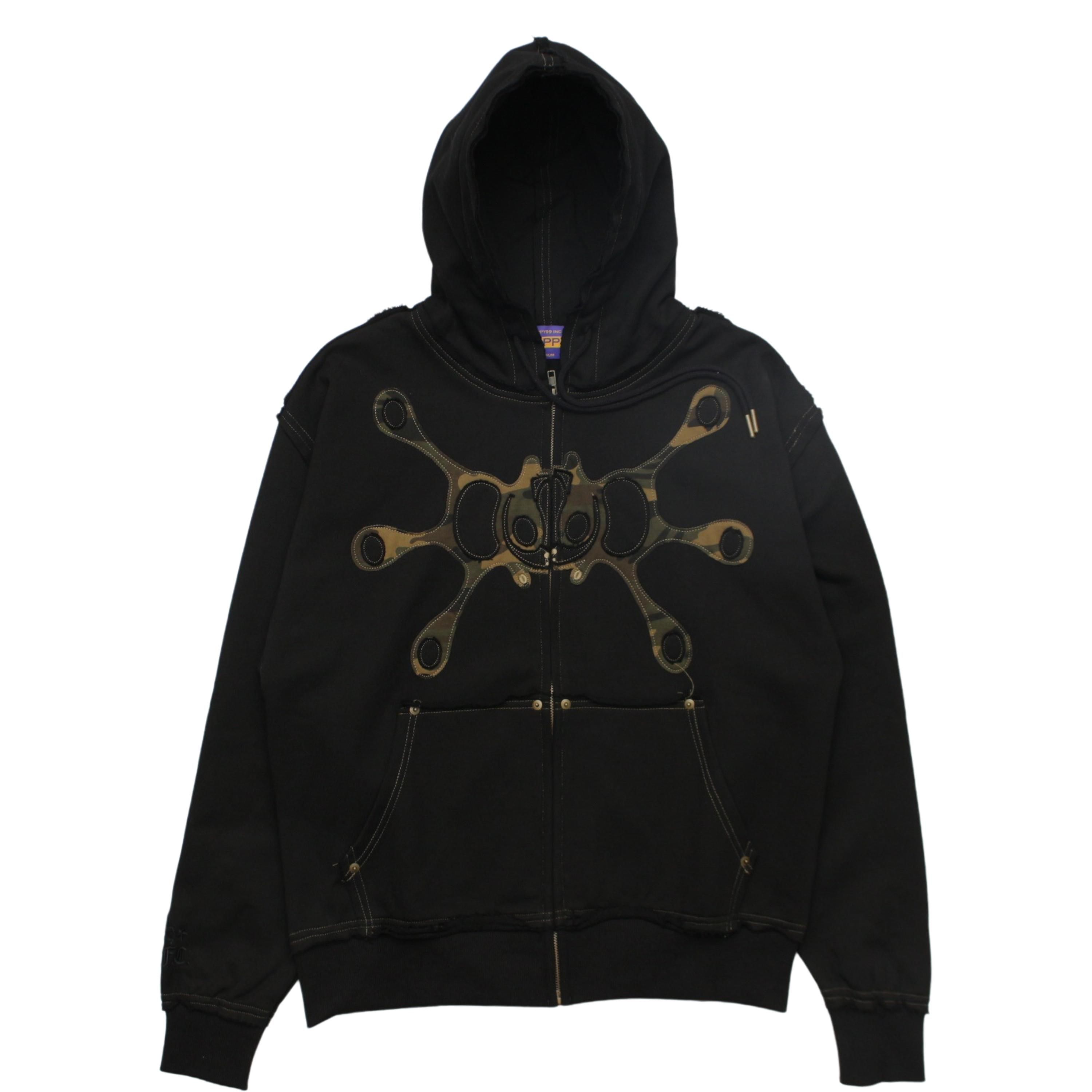 Angel99 Zip-Up Hoodie【Black/Camo】 - DOMICILE TOKYO ONLINE SHOP Angel99 Zip-Up Hoodie【Black/Camo】 - DOMICILE TOKYO ONLINE SHOP