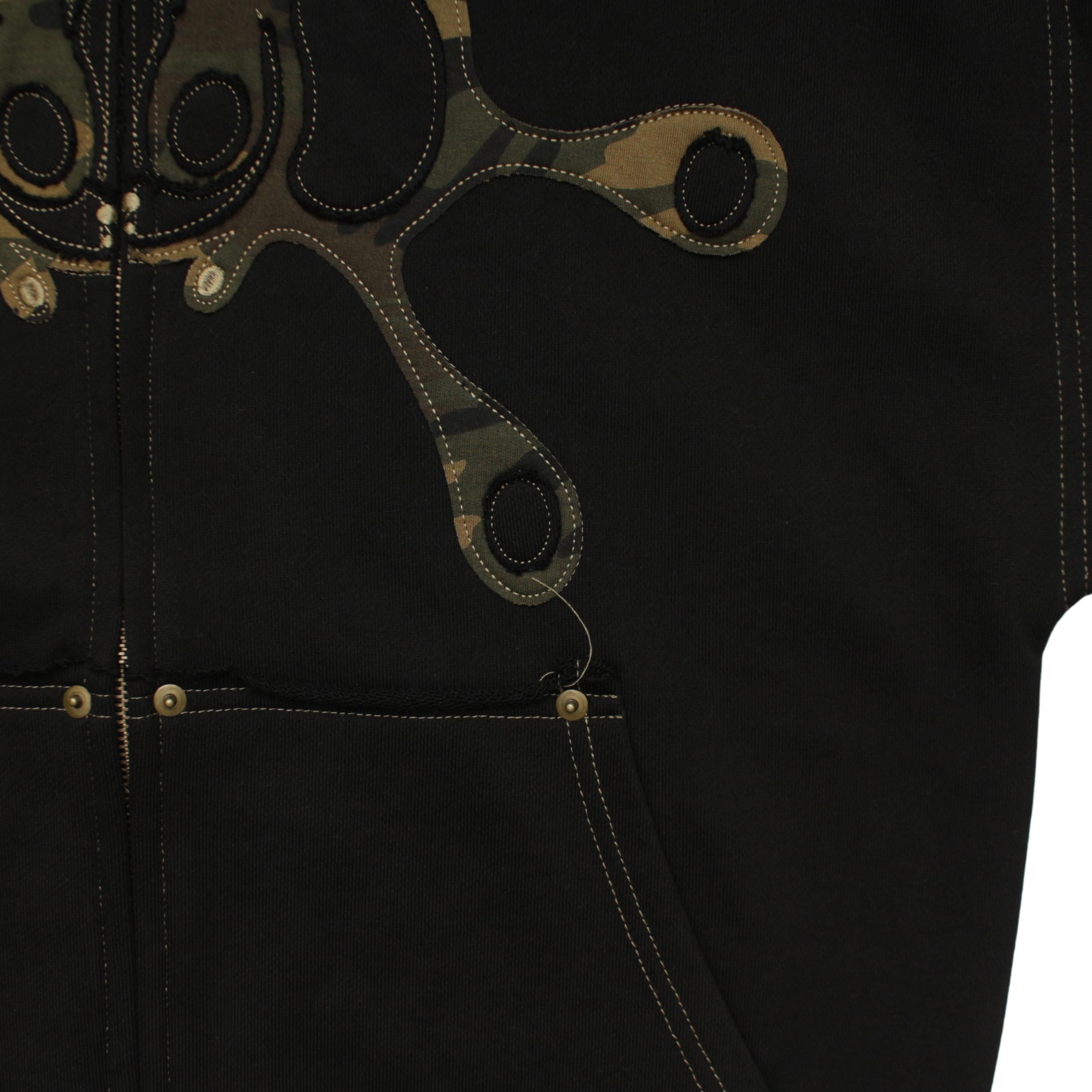 Angel99 Zip-Up Hoodie【Black/Camo】 - DOMICILE TOKYO ONLINE SHOP Angel99 Zip-Up Hoodie【Black/Camo】 - DOMICILE TOKYO ONLINE SHOP