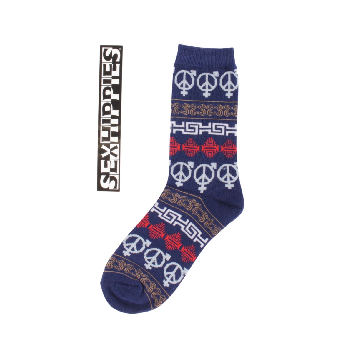  LOCAL LETTERS SOCKS【Navy】