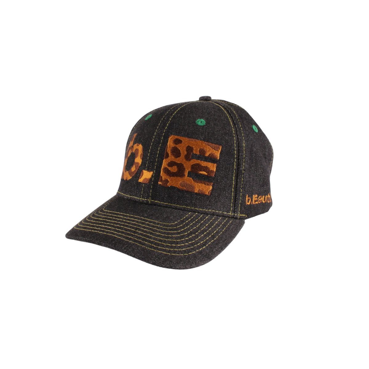 b.E Hat【Black / Leopard】