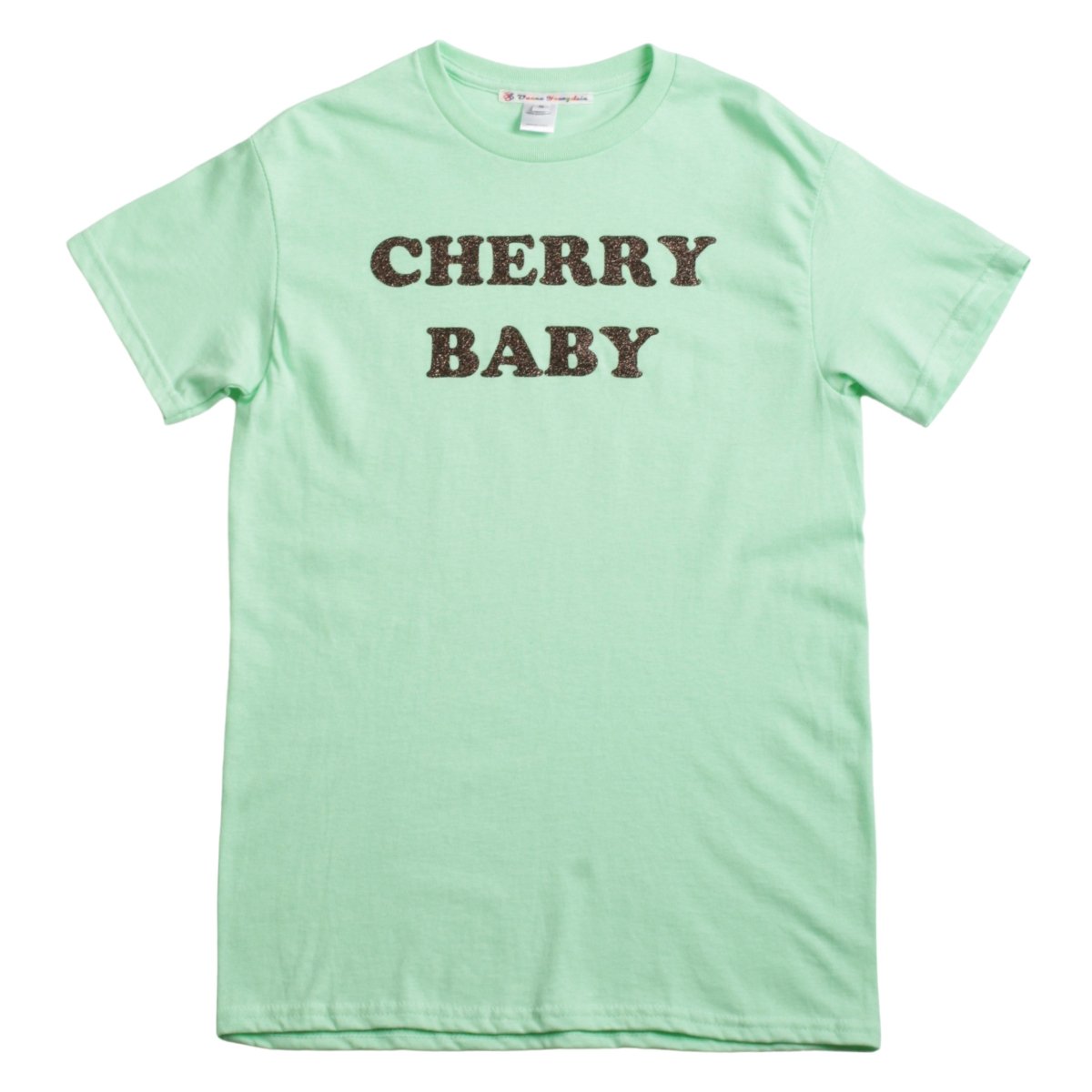 Cherry Baby Tee【Green】