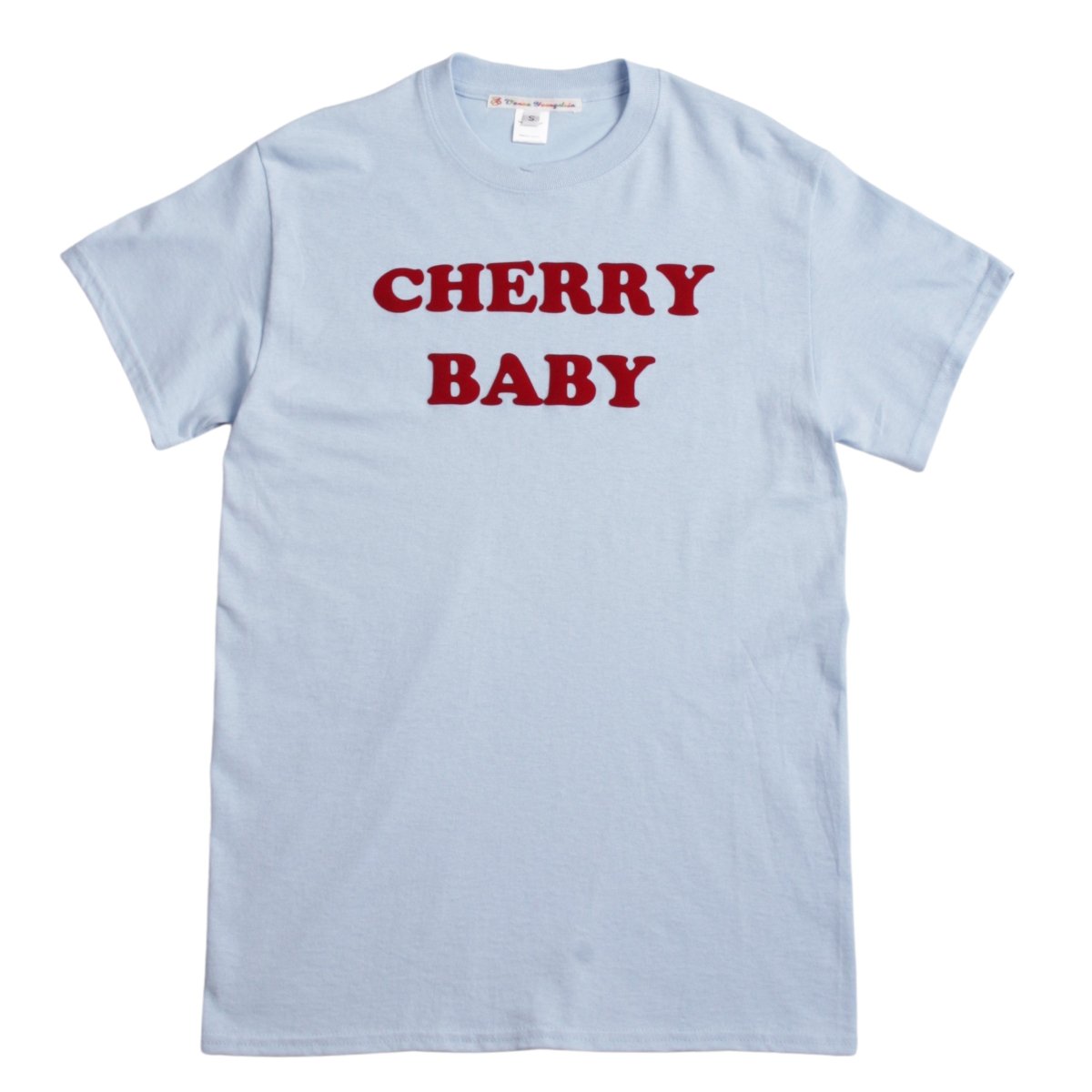 Cherry Baby Tee【Blue/Red】