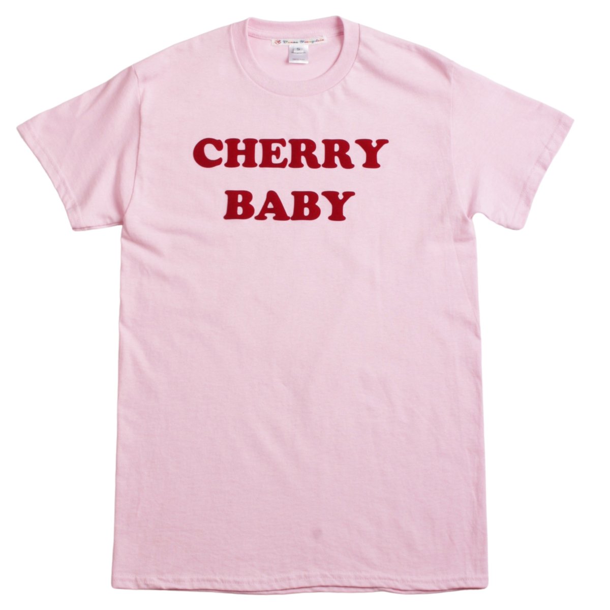 Cherry Baby Tee【Pink/Red】