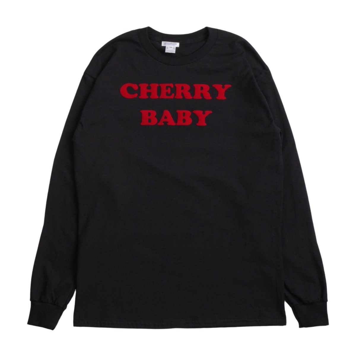 Cherry Baby Long Sleeve Tee【Black/Red】
