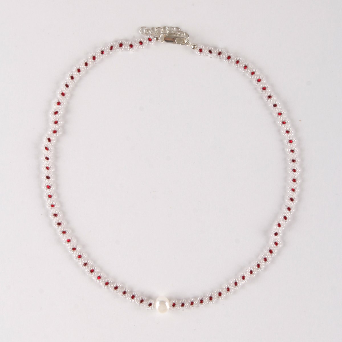 Daisy Chain in Clear & Ruby