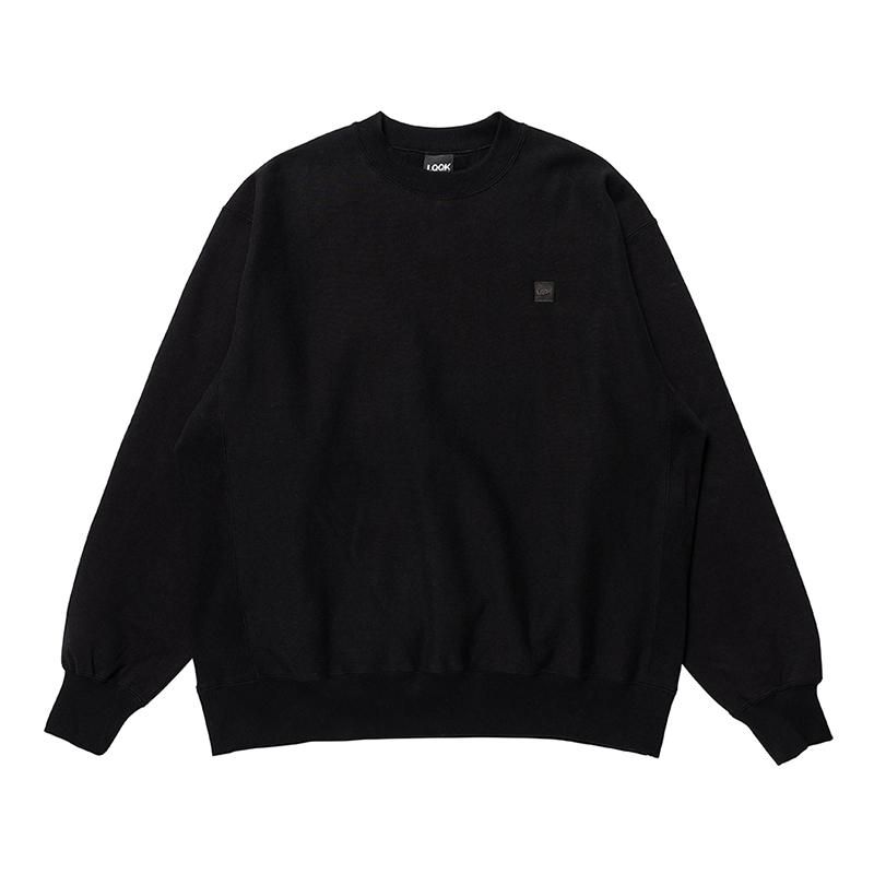 低価格 DOMICILE - CREWNECK【BLACK】 FLEECE MIDWEIGHT TOKYO SHOP ONLINE トップス