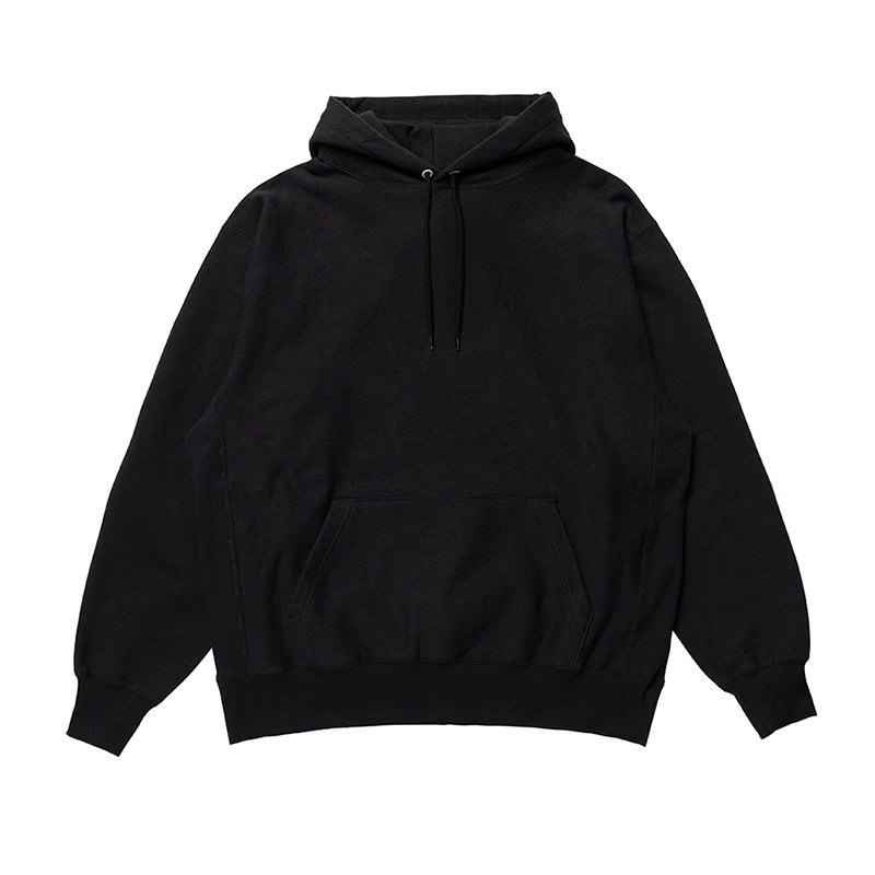 MIDWEIGHT FLEECE HOODIEBLACK
