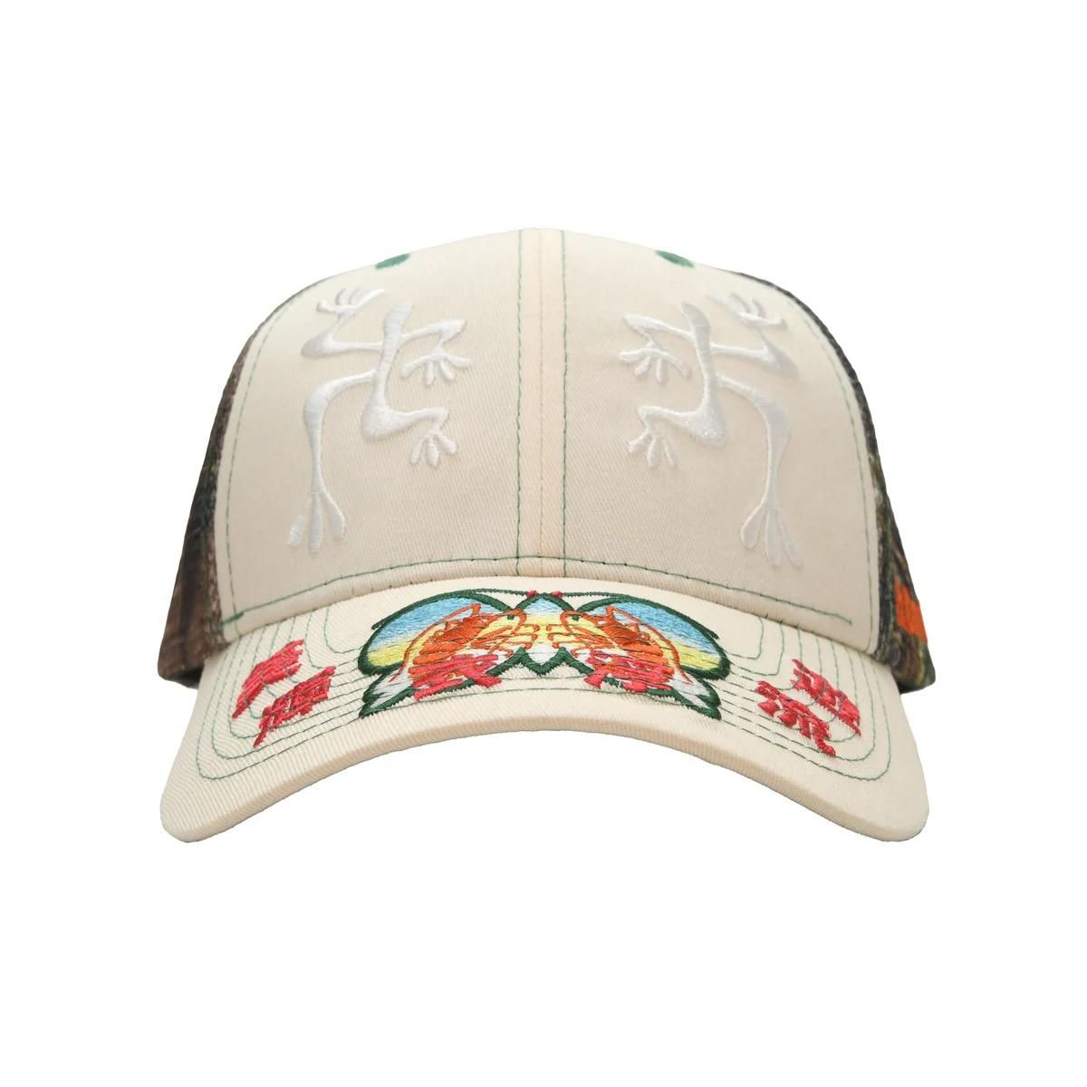 Biyu Trucker Hat【OFF-WHITE / CAMO】 - DOMICILE TOKYO ONLINE