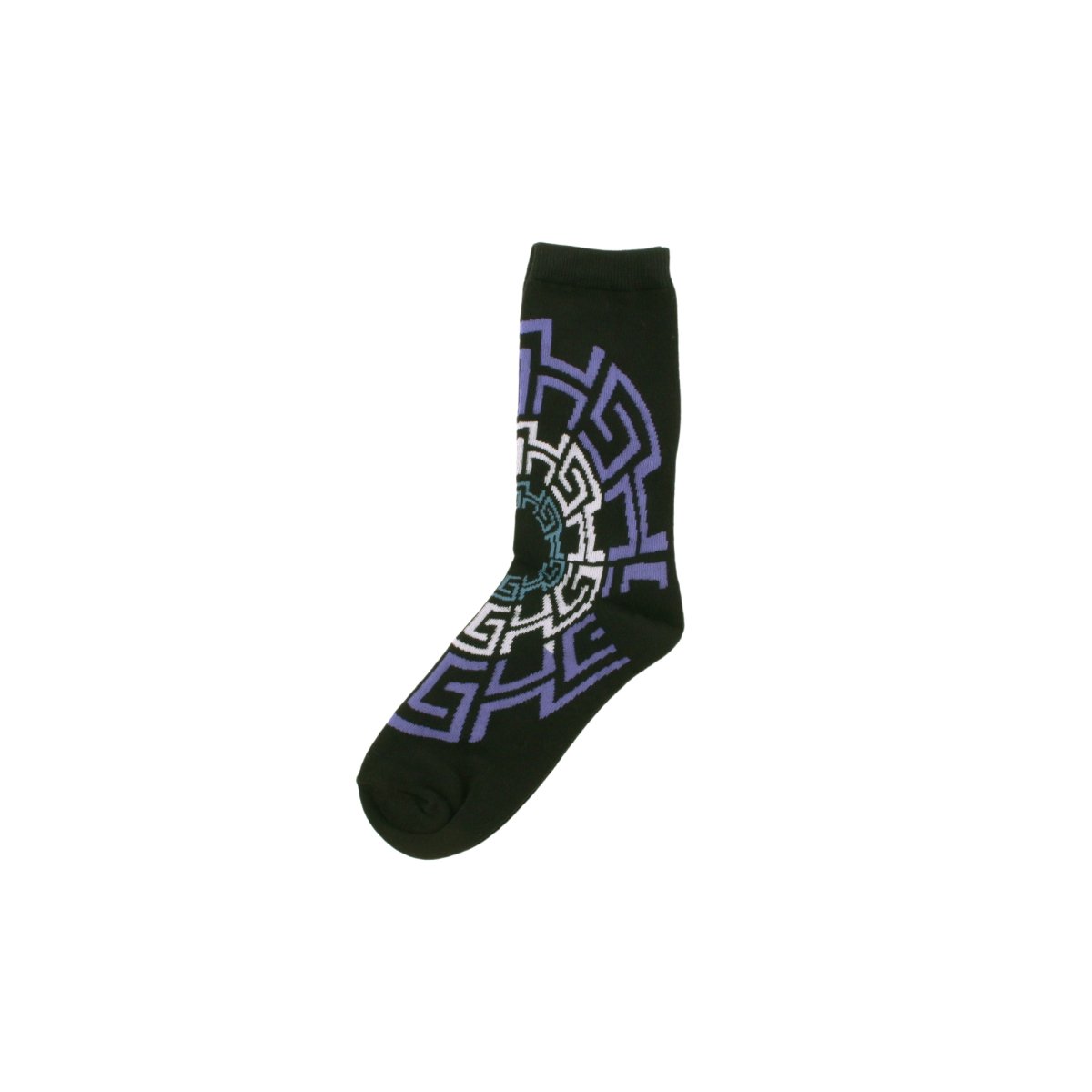 Infinity Wave SocksBLACK/PURPLE