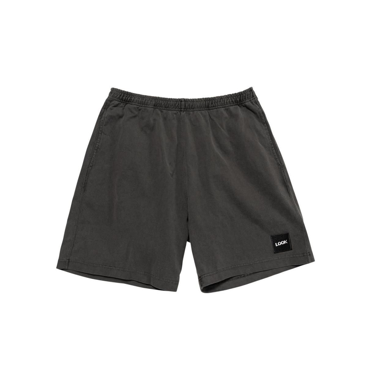 PIGMENT WASHED SHORTSWASHED BLACK