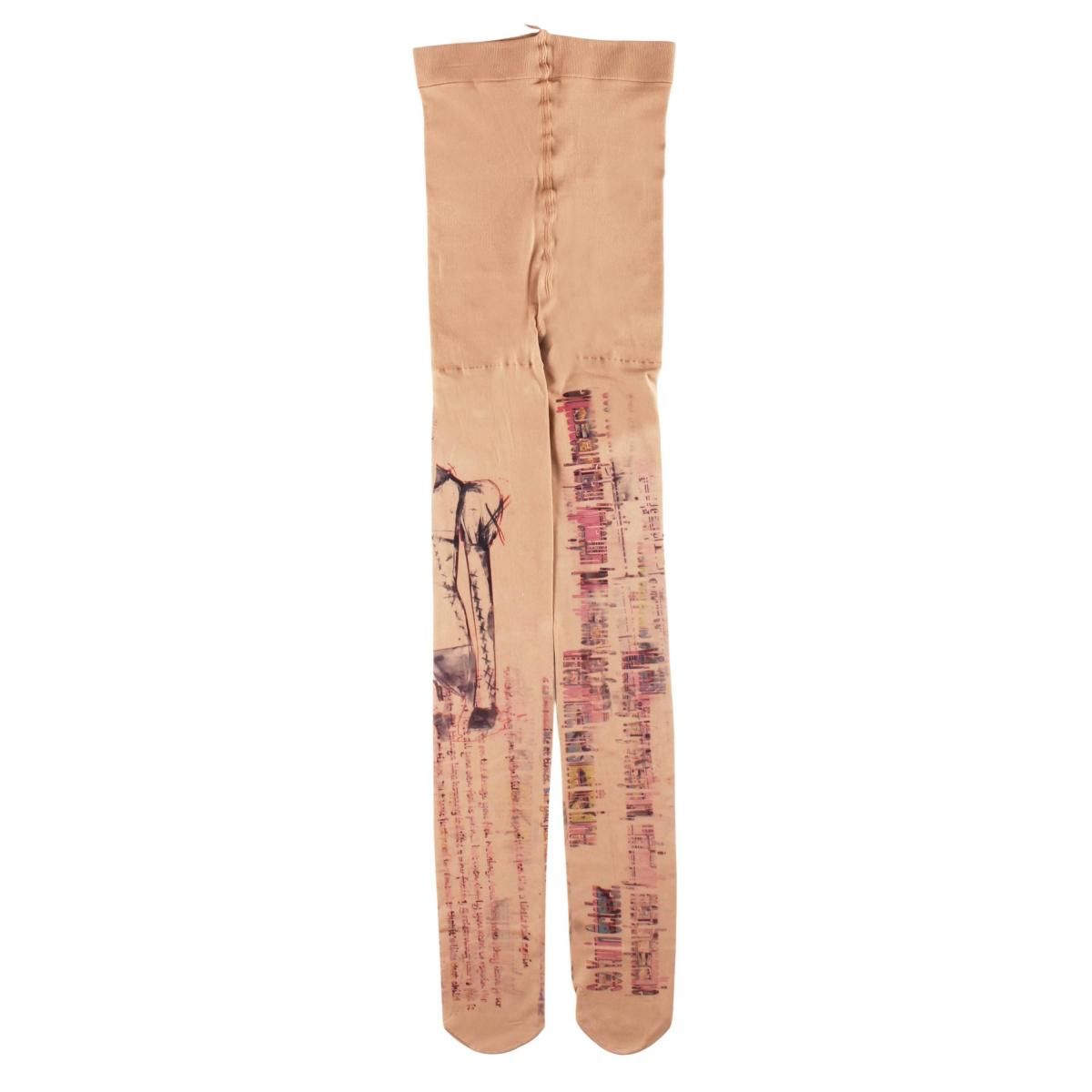 CF Printed Tights 05NUDE