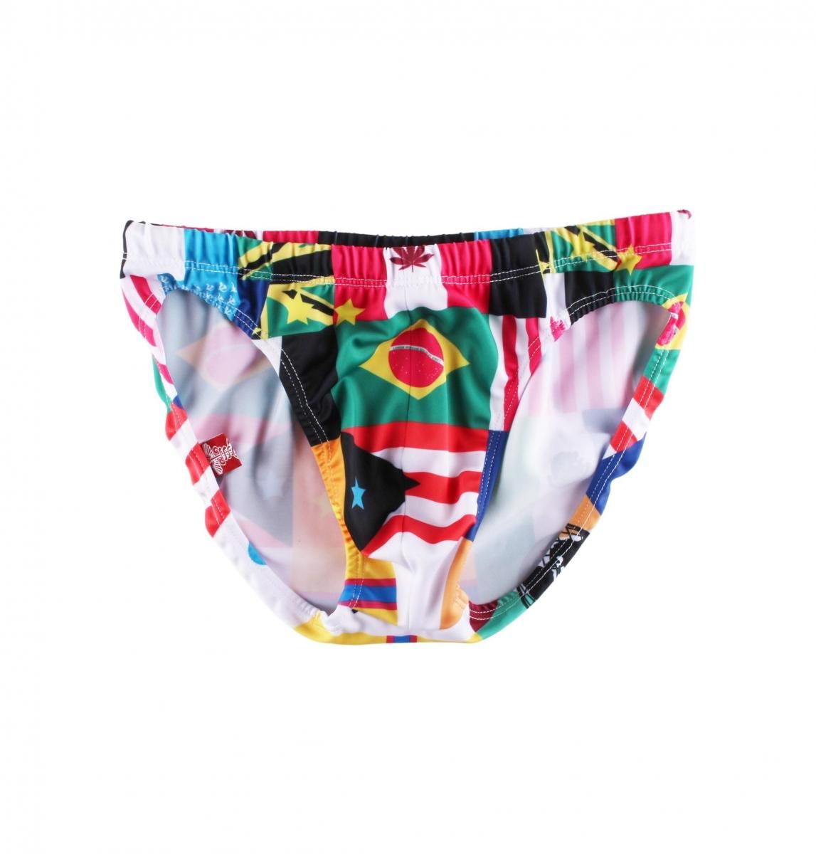FLAGS SPEEDO PRINT 