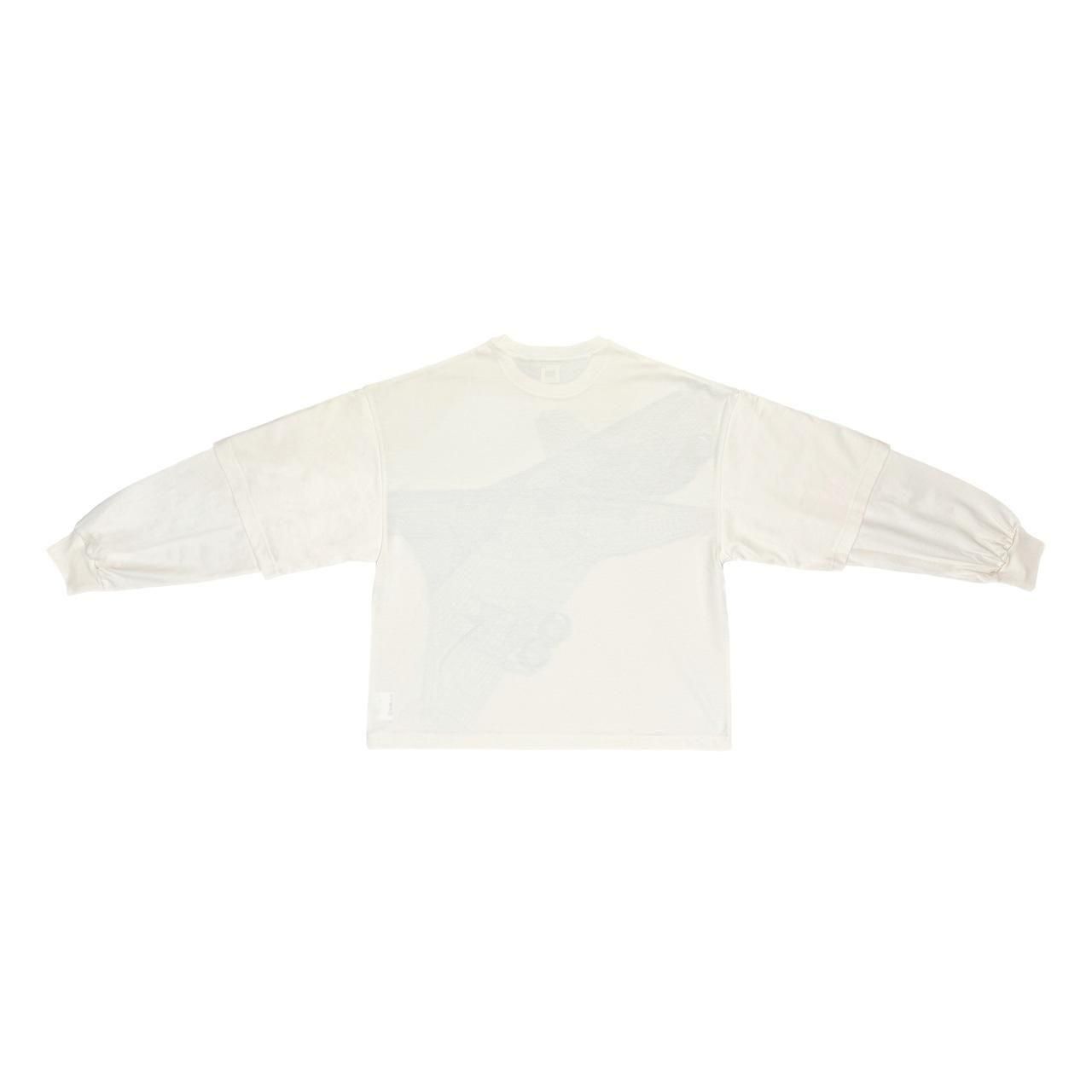 トップス BIO wear LAYERED OVERPRINTED TEE LAYERED OVERPRINTED TEE【NATURAL】 - DOMICILE TOKYO ONLINE SHOP