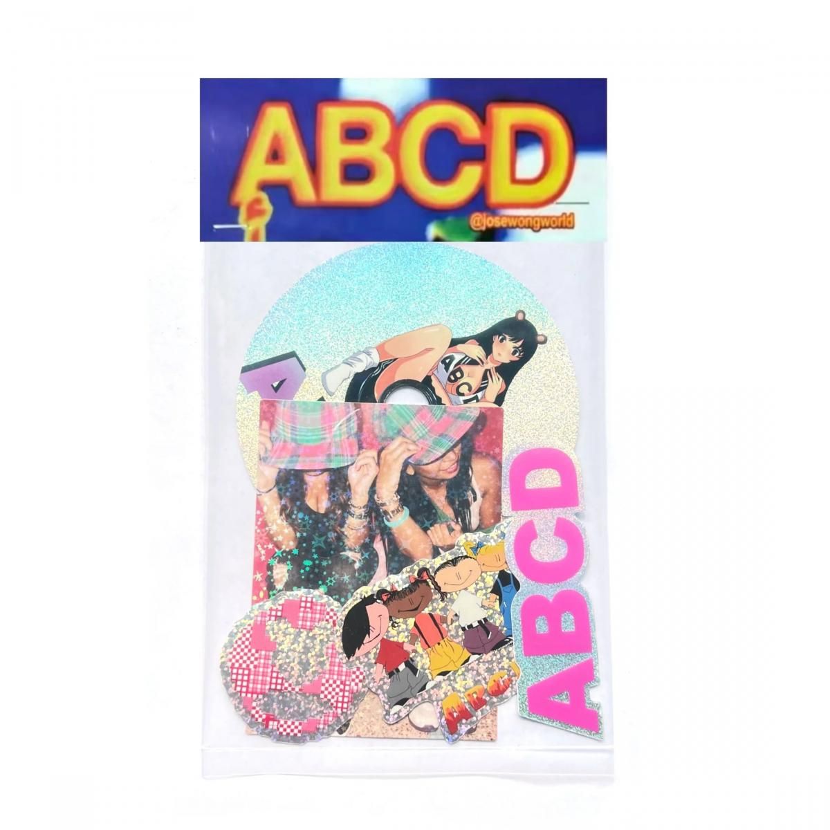 ABCD by Josewong 5 STICKER PK