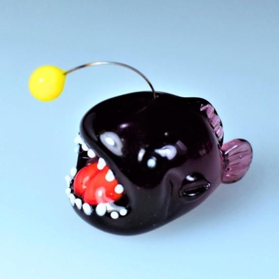 夏の海  ガラス細工 ガラス細工｜海｜アンコウ｜フォーカートグラスワークス