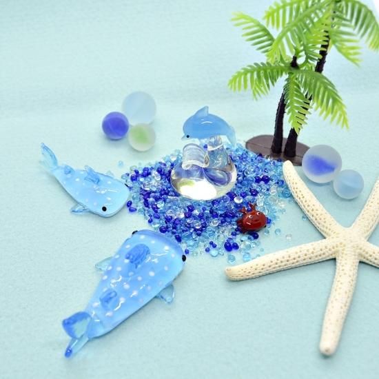 ガラス細工｜海｜NジンベイザメL｜フォーカートグラスワークス