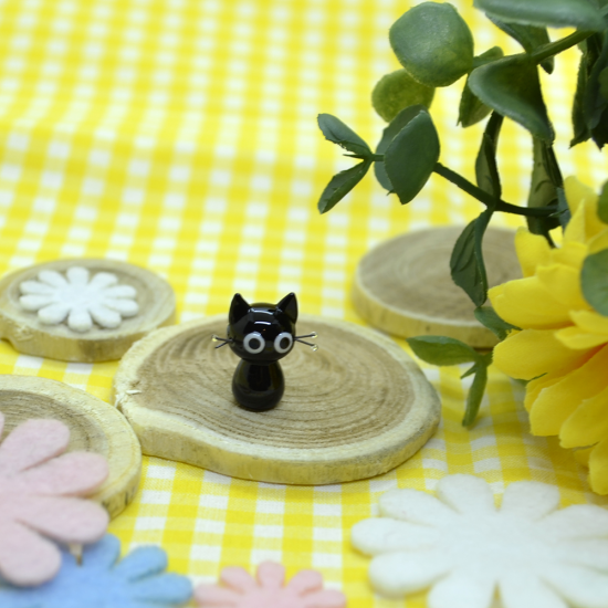 ミニチュアガラス細工 かわいい動物フォーカートガラス Folcartglass