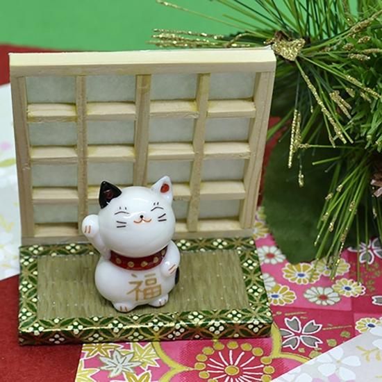 招き猫　ガラス細工　ガラス細工 ガラス細工｜福招き猫｜フォーカートグラスワークスガラス